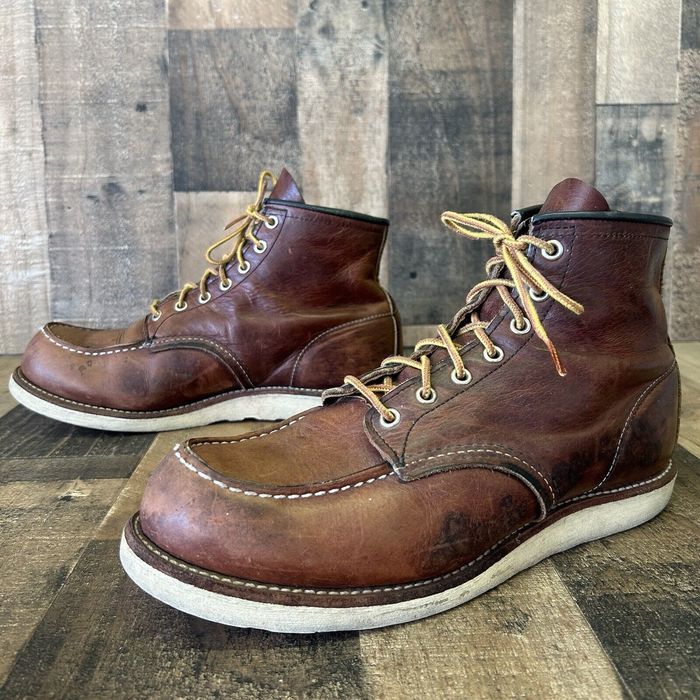 Red Wing Red Wing Heritage 8138 Moc Toe Briar Oil Slick Boots 10.5 EE ...