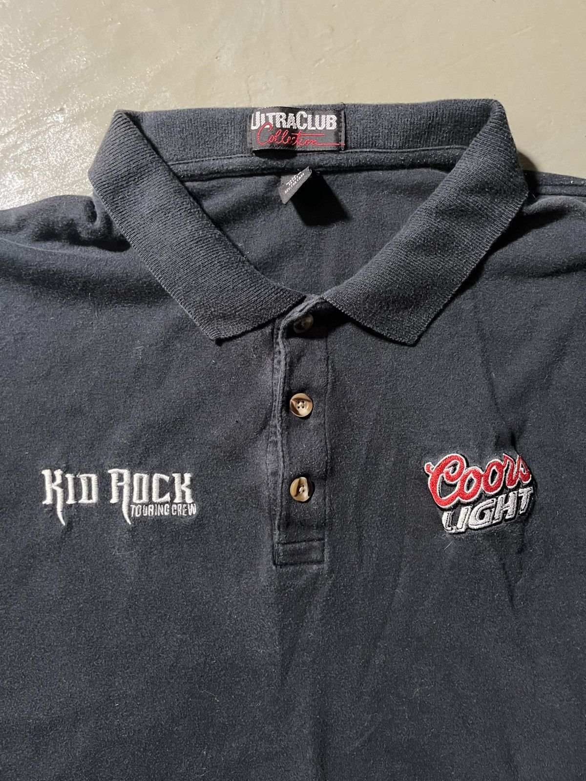 Vintage Vintage Kid Rock touring crew polo Size US XL / EU 56 / 4 - 2 Thumbnail