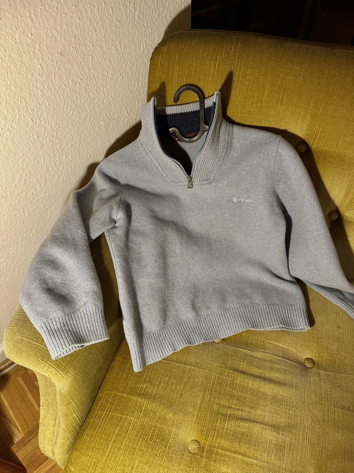 Burlington Elegant blue Half-Zip Knit Sweater Size XS / US 0-2 / IT 36-38 - 1 Thumbnail