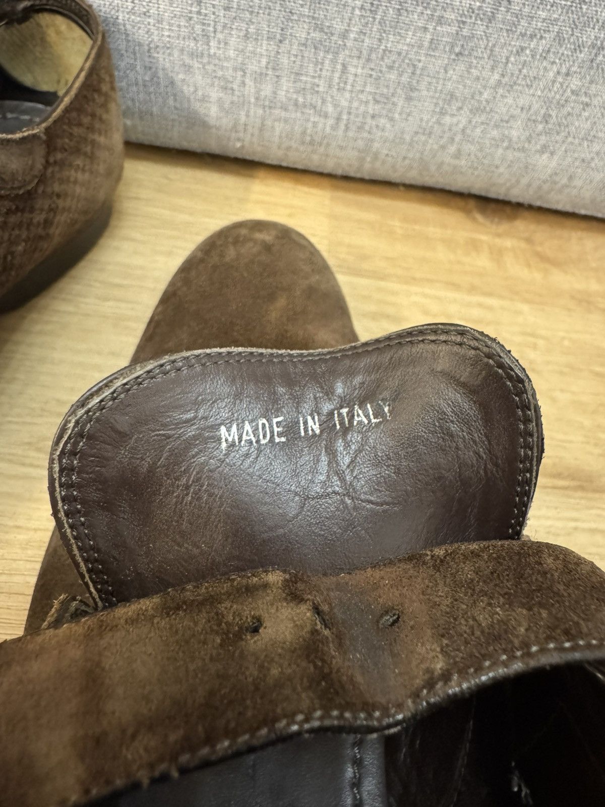 Louis Vuitton Louis Vuitton Paris Brown Suede Moccasin Monk 6,5 40,5 Size US 7.5 / EU 40-41 - 17 Thumbnail