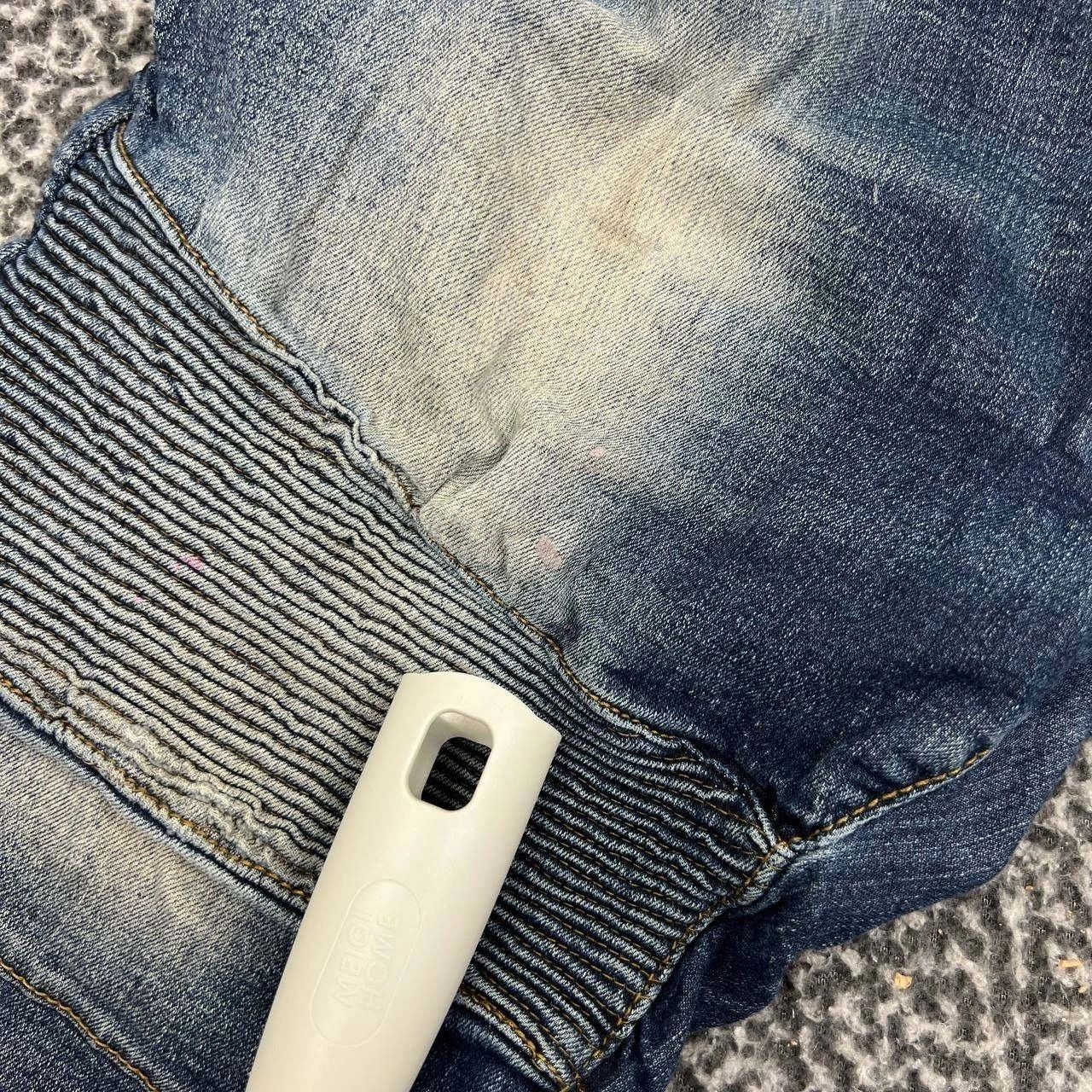 Other XRAY Jeans Mens Moto Biker Denim 32 Distressed Bleach Spots Size US 32 / EU 48 - 8 Thumbnail