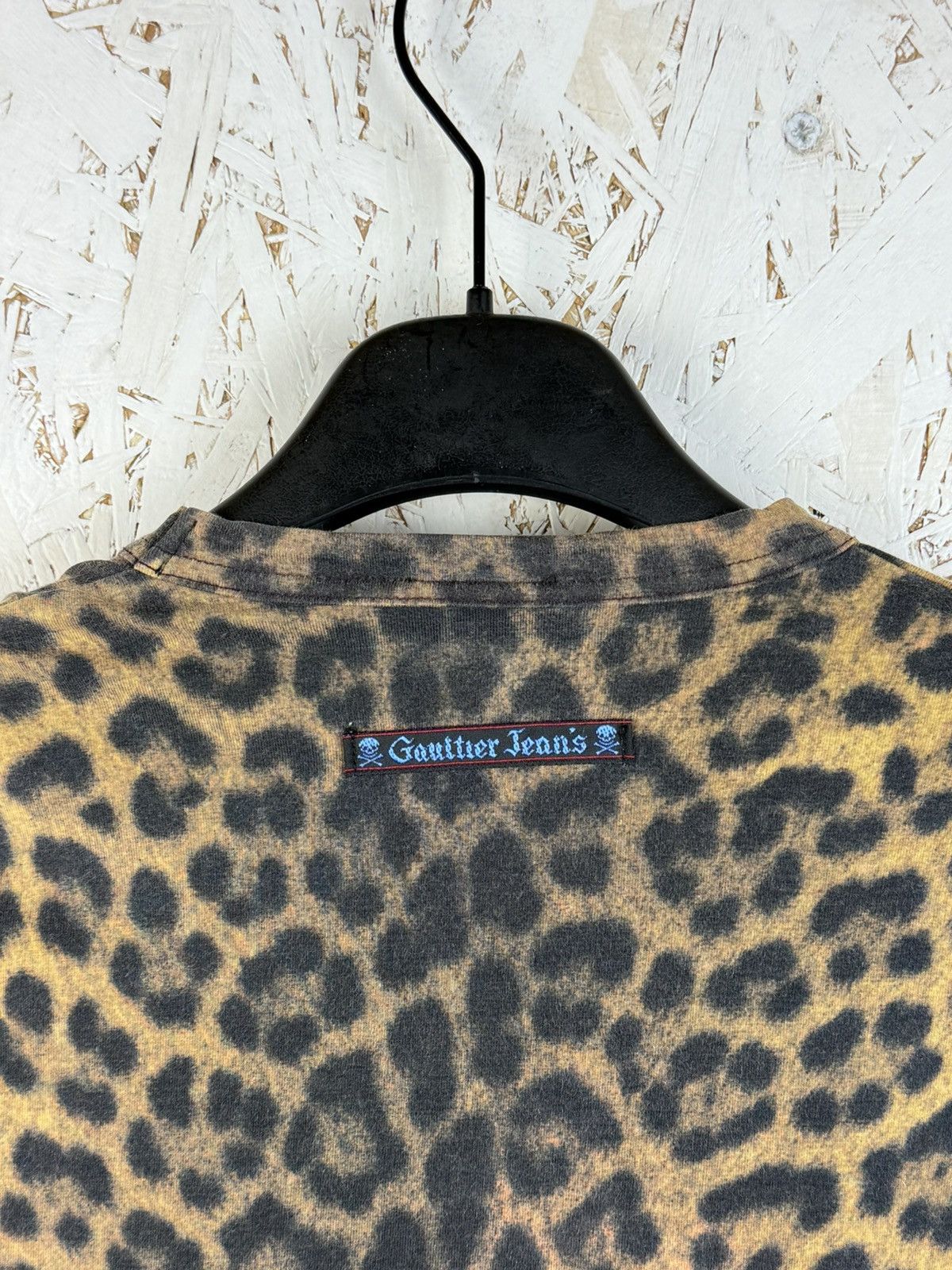 Jean Paul Gaultier Vintage Jean Paul Gaultier Leopard Print Long Sleeve 40 ~M Size M / US 6-8 / IT 42-44 - 6 Thumbnail