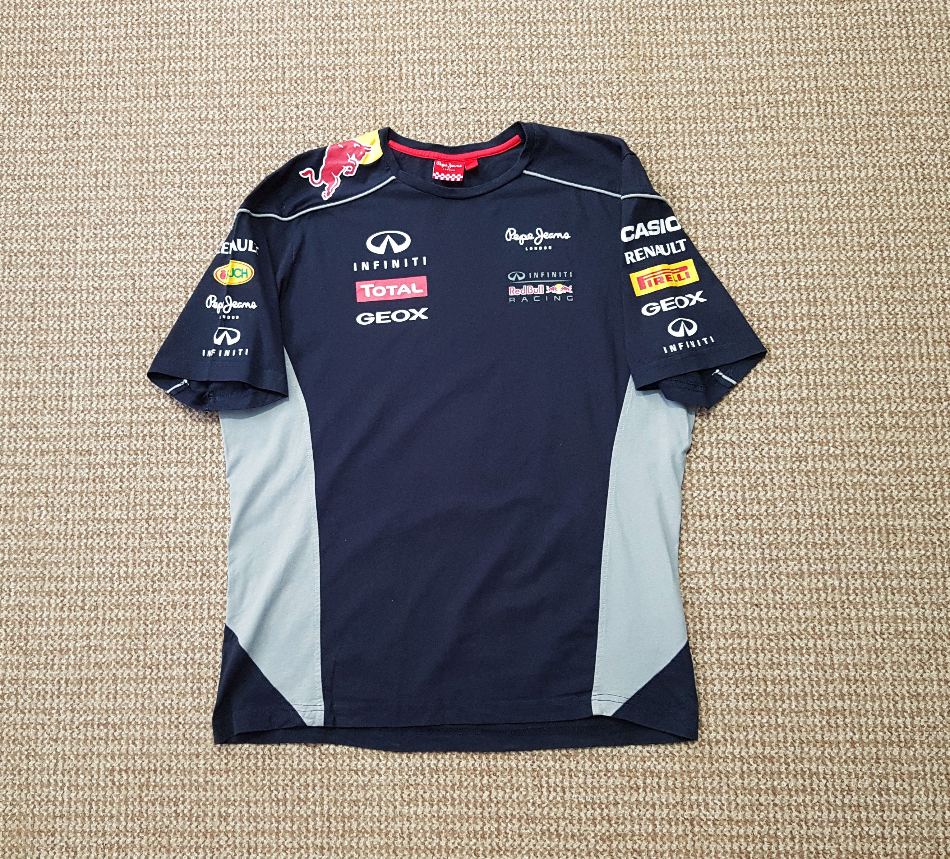 Pepe Jeans Infiniti Red Bull Racing Pepe Jeans Red Bull F1 Team T Shirt Size US L / EU 52-54 / 3 - 1 Thumbnail
