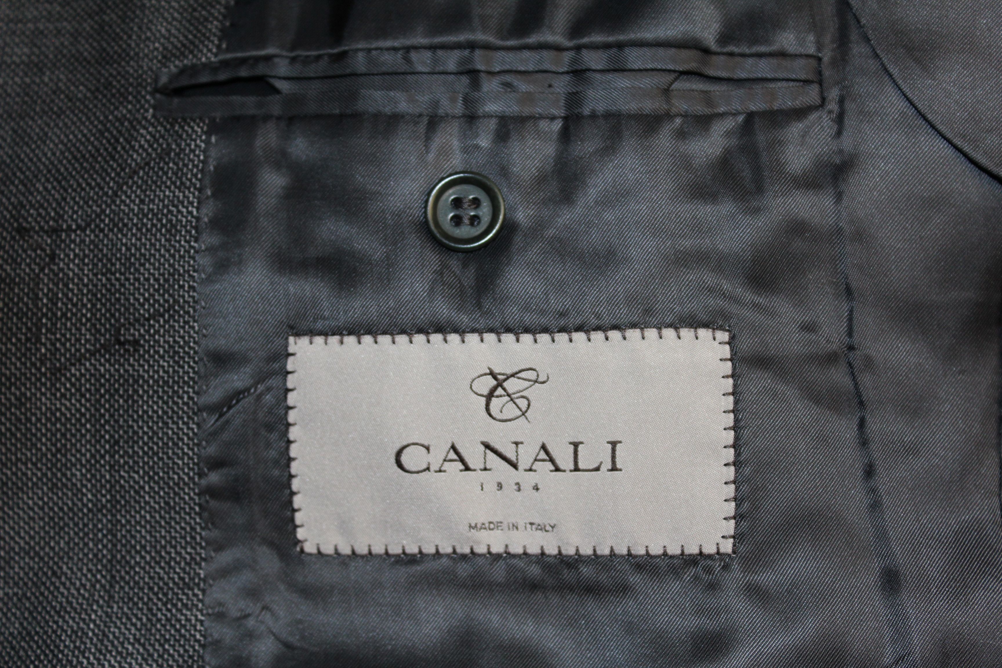 Canali Mens Canali Luxury Blazer Jacket Size 446R Size 46R - 7 Thumbnail