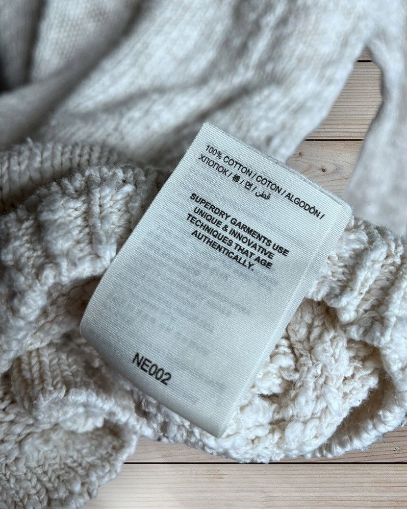 Superdry Cream SuperDry sweater, 100% cotton, size S Size L / US 10 / IT 46 - 7 Thumbnail
