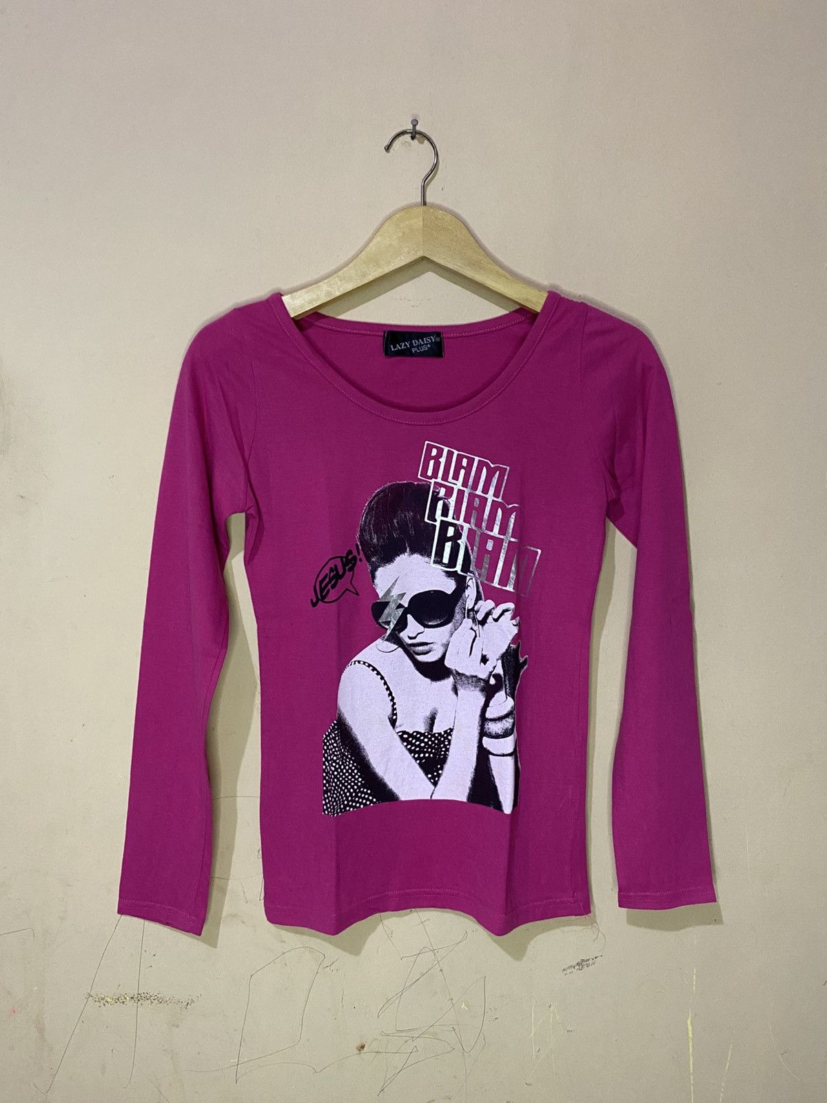 Japanese Brand 2000s Lazy Daisy Plus Poem Long Sleeve Size M / US 6-8 / IT 42-44 - 1 Thumbnail