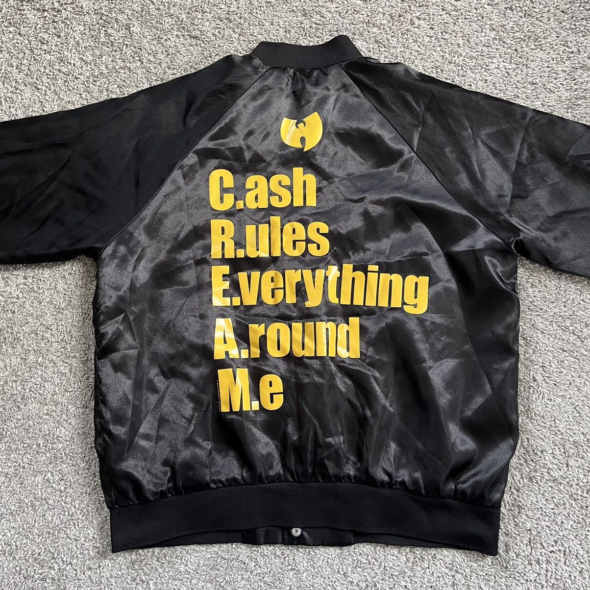 Forever 21 × Wu-Tang Clan 🔴Wu-Tang Jacket Size Large Black Yellow WuTang CREAM Raekwon Size US L / EU 52-54 / 3 - 7 Thumbnail