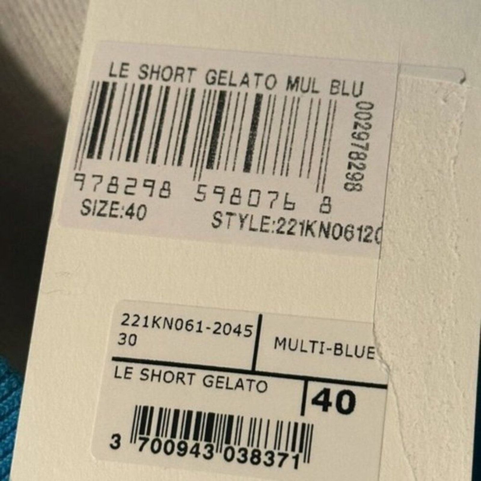 Jacquemus Jacquemus Le Shorts Gelato checked shorts azure size 8 Size 28" / US 6 / IT 42 - 9 Thumbnail