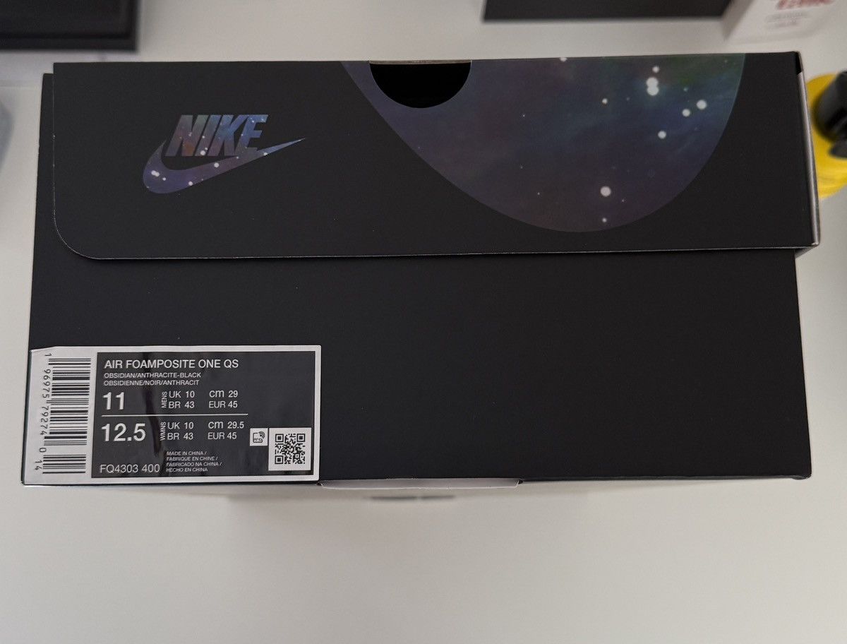 Nike Nike air Foamposite One Galaxy (2025) Size US 11 / EU 44 - 12 Thumbnail