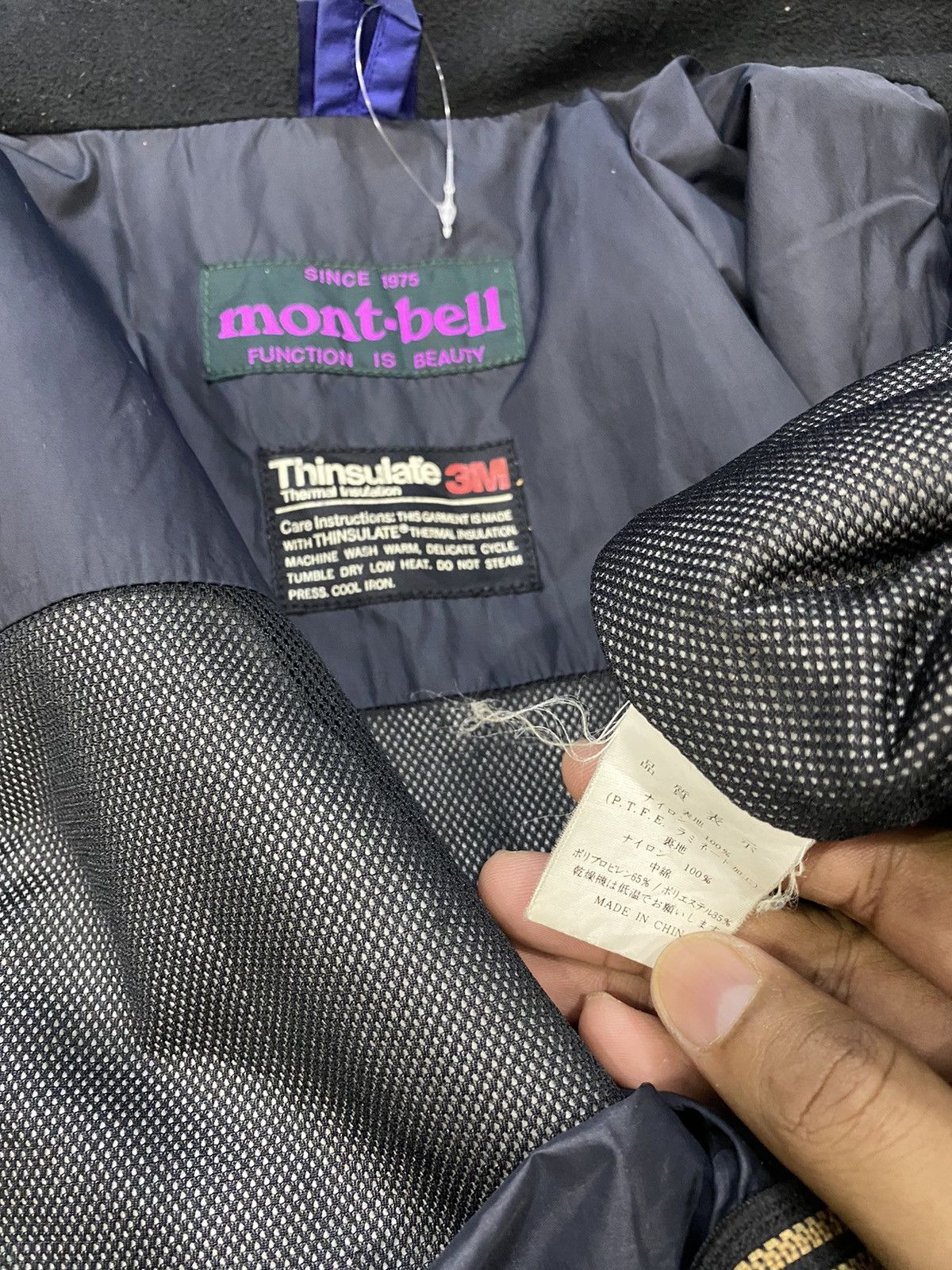 Montbell Vintage Winter Montbell Jacket Size US L / EU 52-54 / 3 - 7 Thumbnail