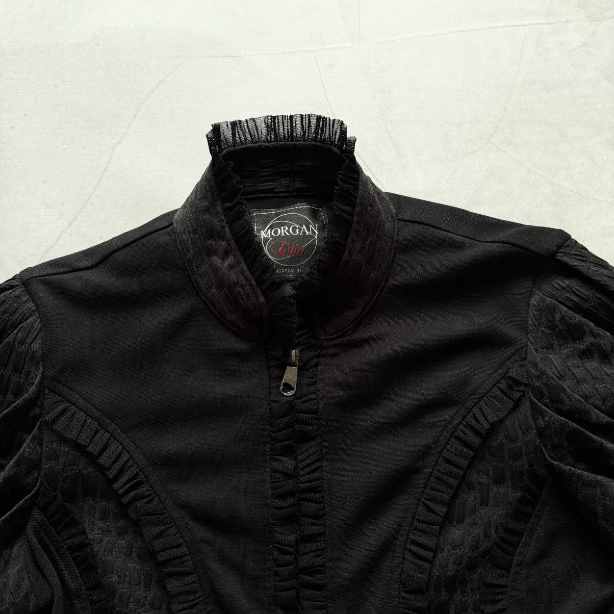 Hysteric Glamour × Undercover Gothic Vampire Sweater Strap Ruffle LGB Margiela Vibe Size S / US 4 / IT 40 - 5 Thumbnail
