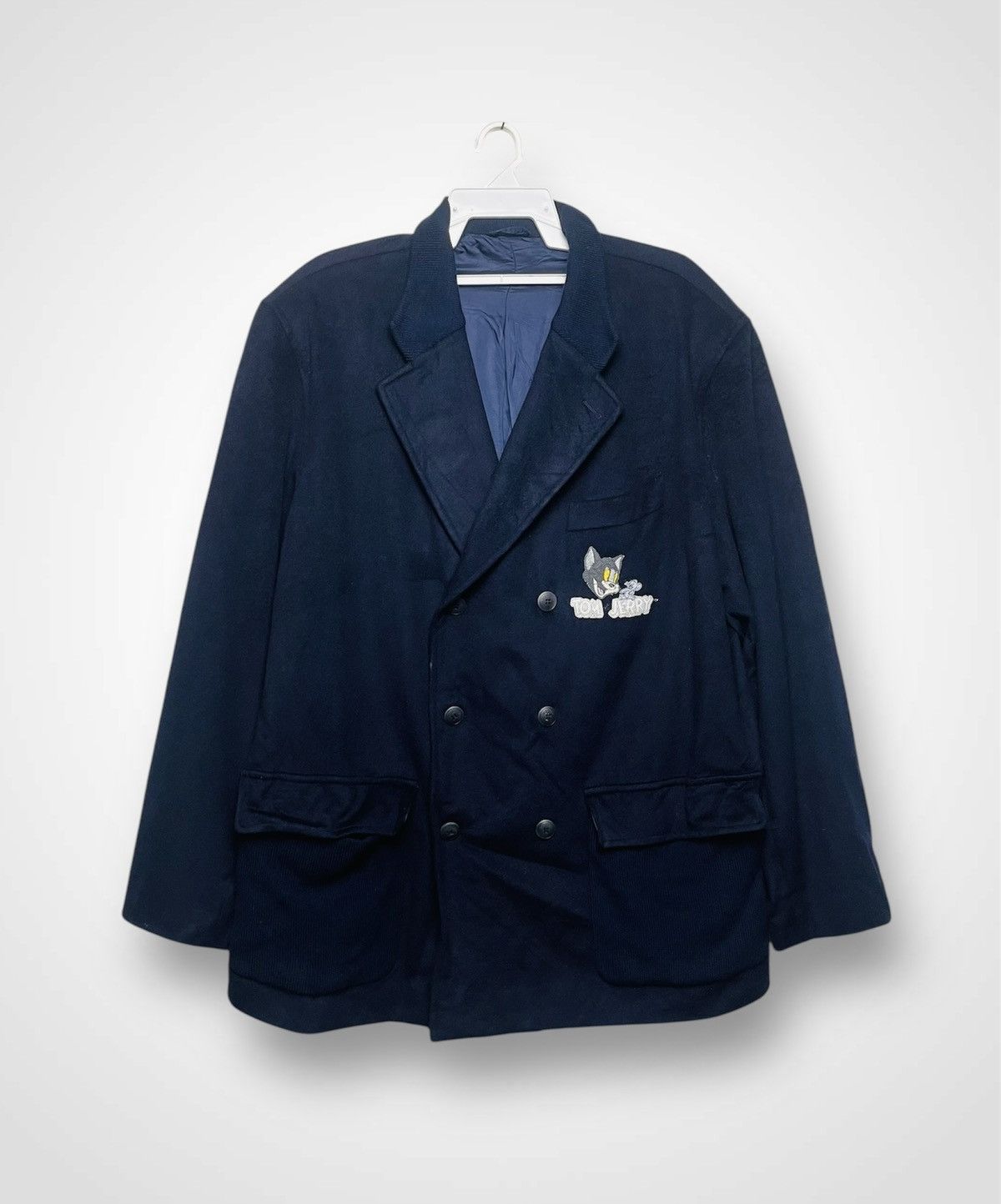 Cartoon Network × Iceberg Iceberg X Tom & Jerry Double Breasted Jacket (21) Size US XL / EU 56 / 4 - 1 Thumbnail