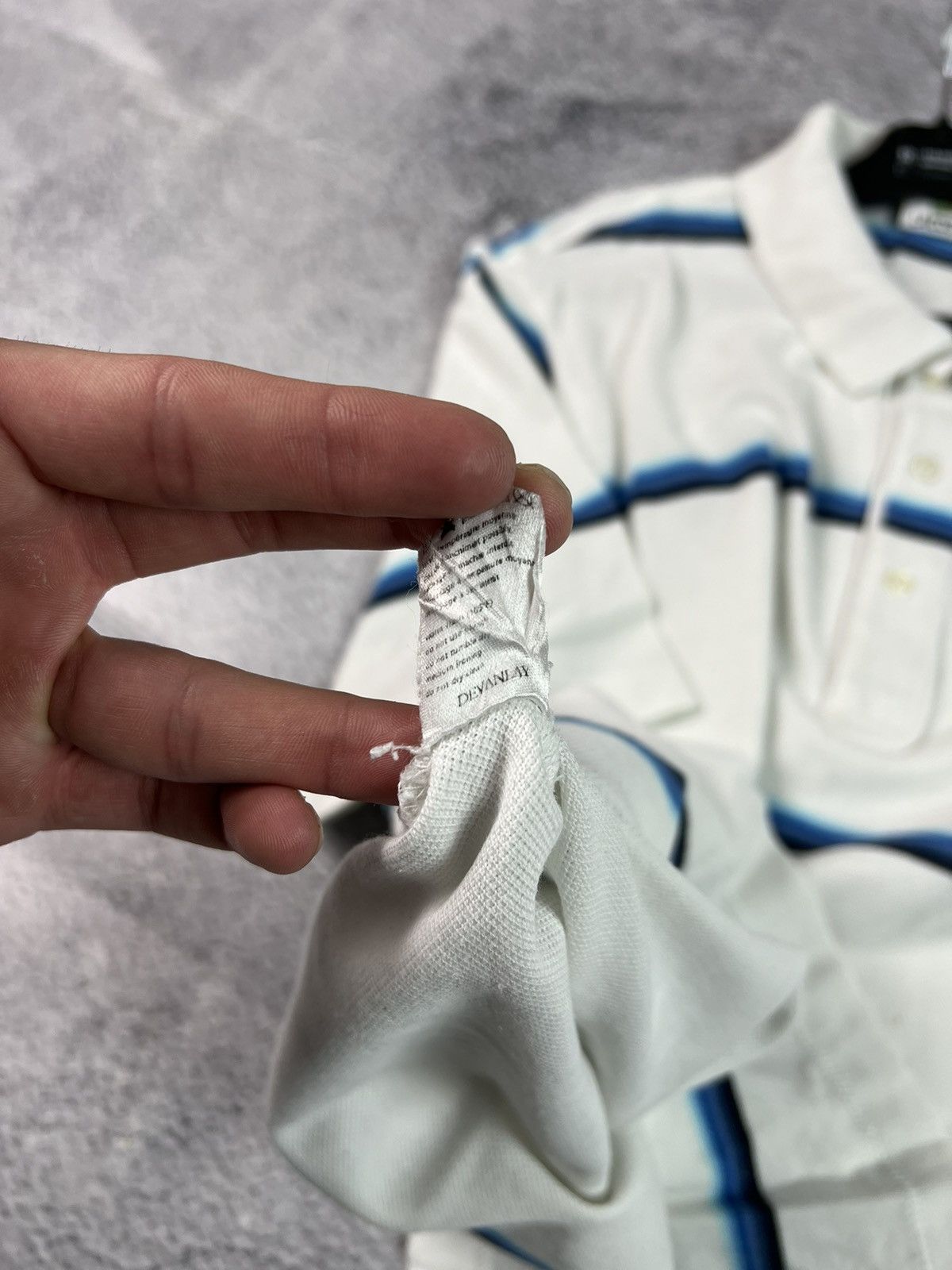 Lacoste × Vintage Vintage Lacoste polo T-shirt Size US L / EU 52-54 / 3 - 10 Thumbnail