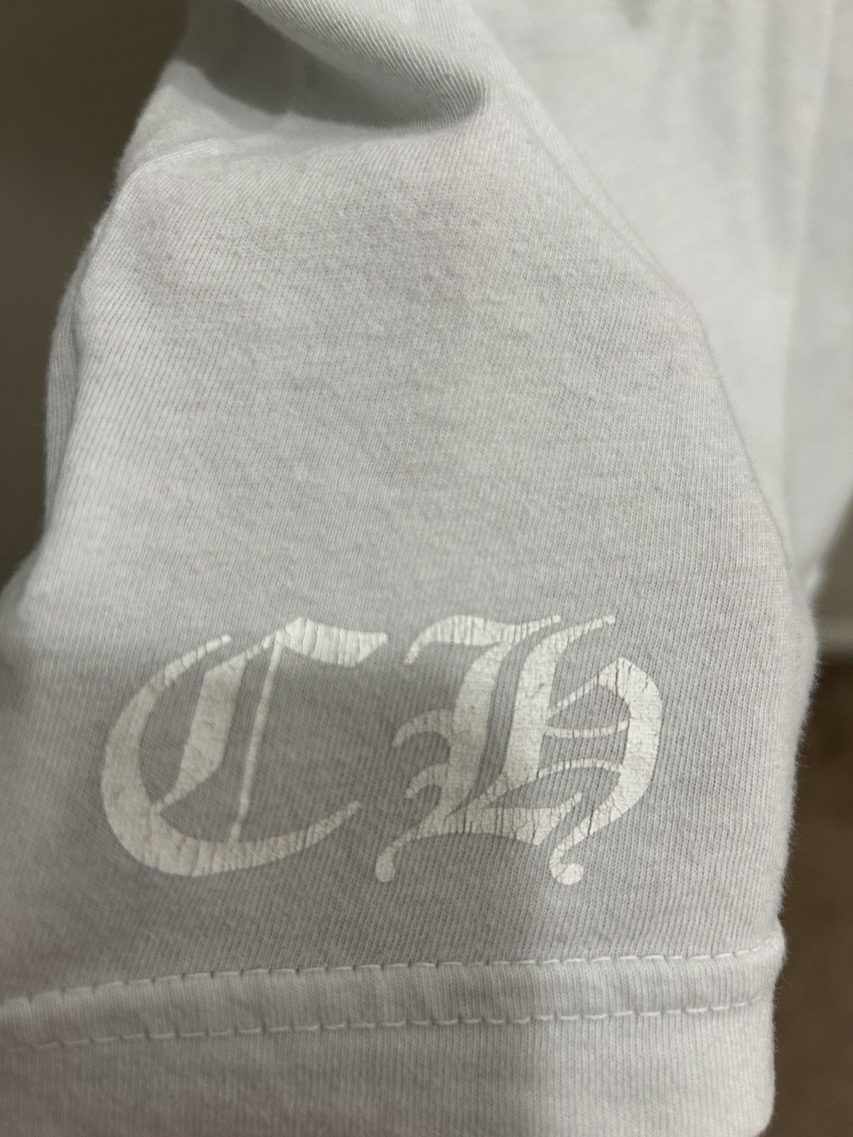 Chrome Hearts Chrome Hearts White Las Vegas Exclusive Pocket Tee Size US L / EU 52-54 / 3 - 3 Thumbnail