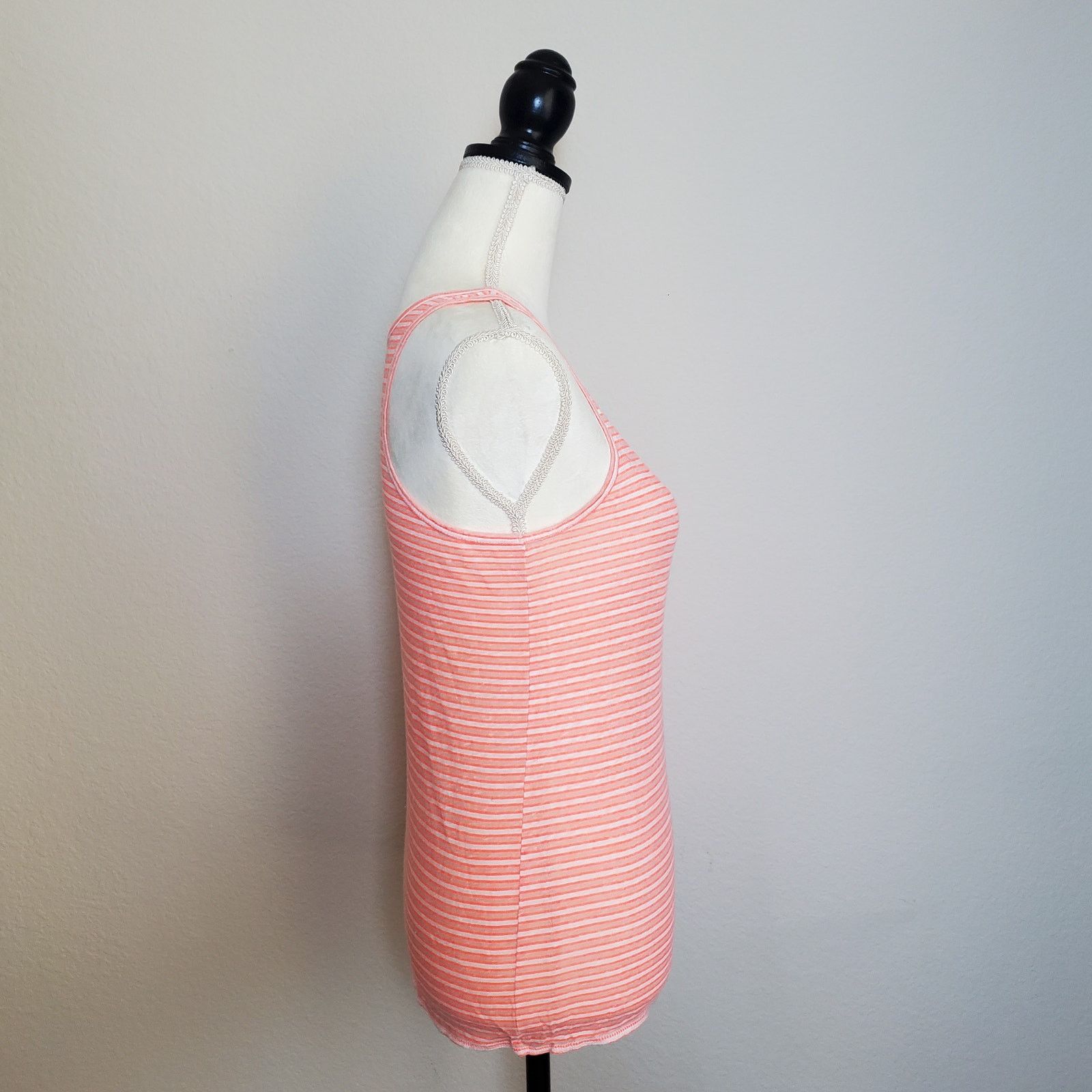 J.Crew J. Crew Pink Striped Tank Top Small Size S / US 4 / IT 40 - 2 Thumbnail