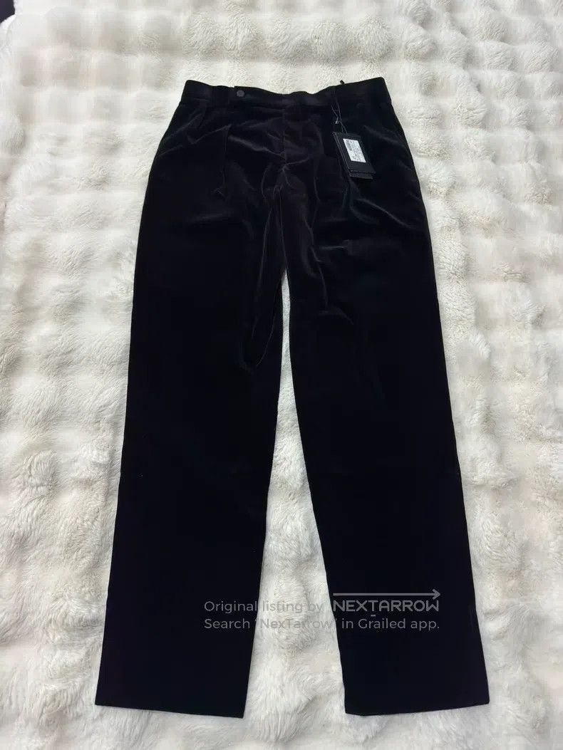 Saint Laurent Paris Saint Laurent Paris Slim Velvet Men's Dress Pants Size US 30 / EU 46 - 1 Thumbnail