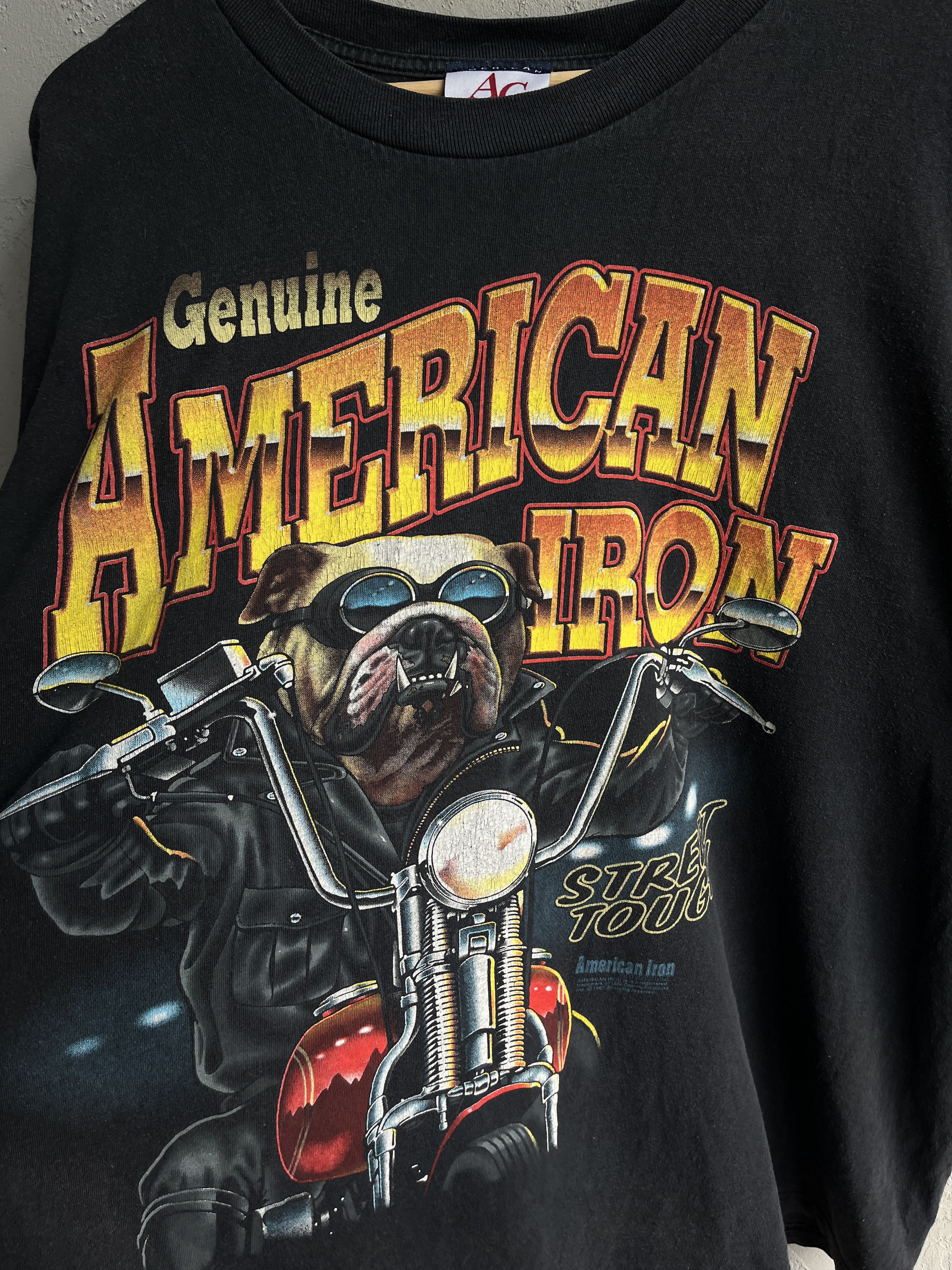 Harley Davidson × Vintage Vintage 1997 American Iron Motorcycle Harley Davidson Tee Size US XXL / EU 58 / 5 - 3 Thumbnail
