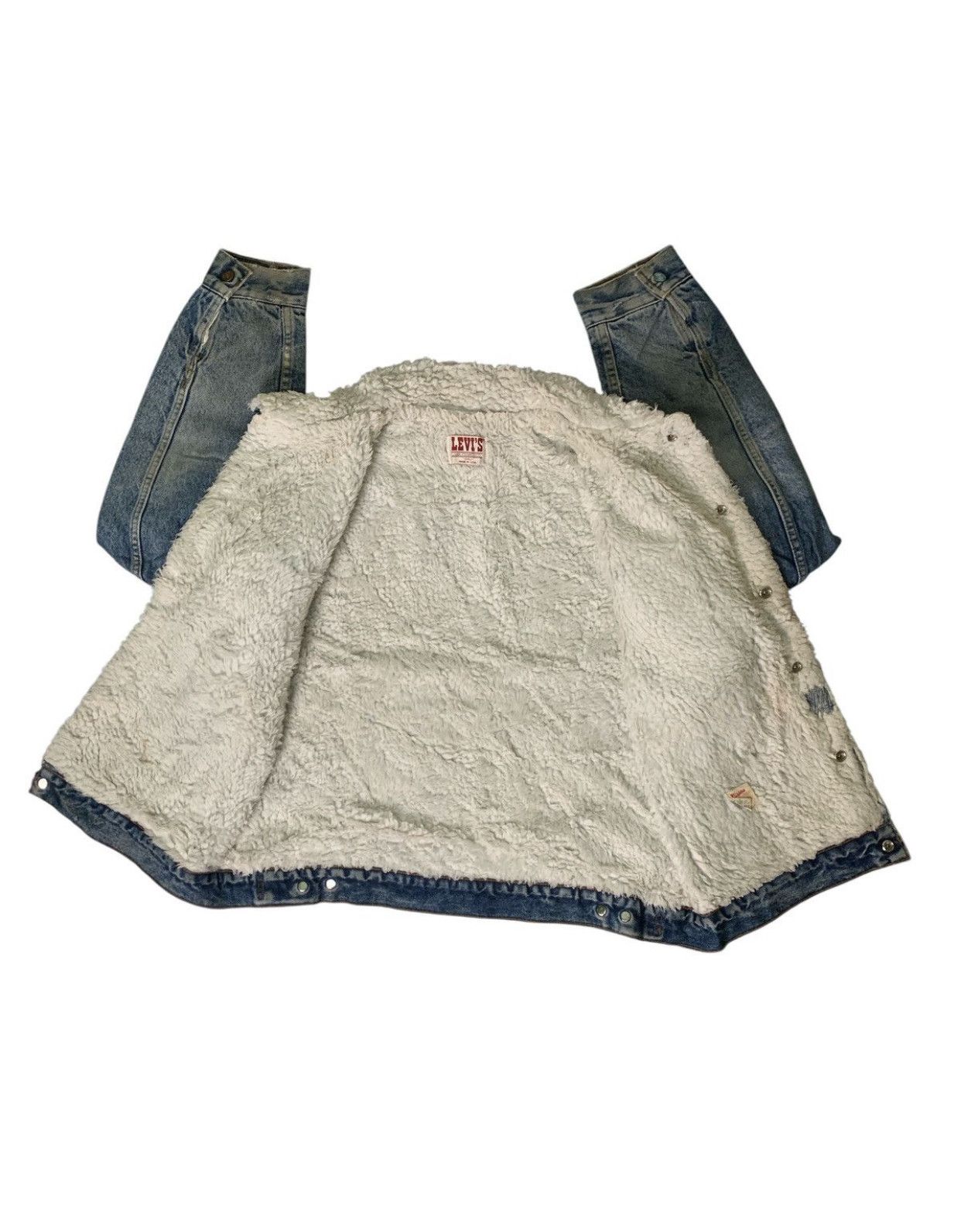 Levi's Vintage Clothing Rare Design Vintage Levi’s Sherpa Jackets Size US M / EU 48-50 / 2 - 3 Thumbnail