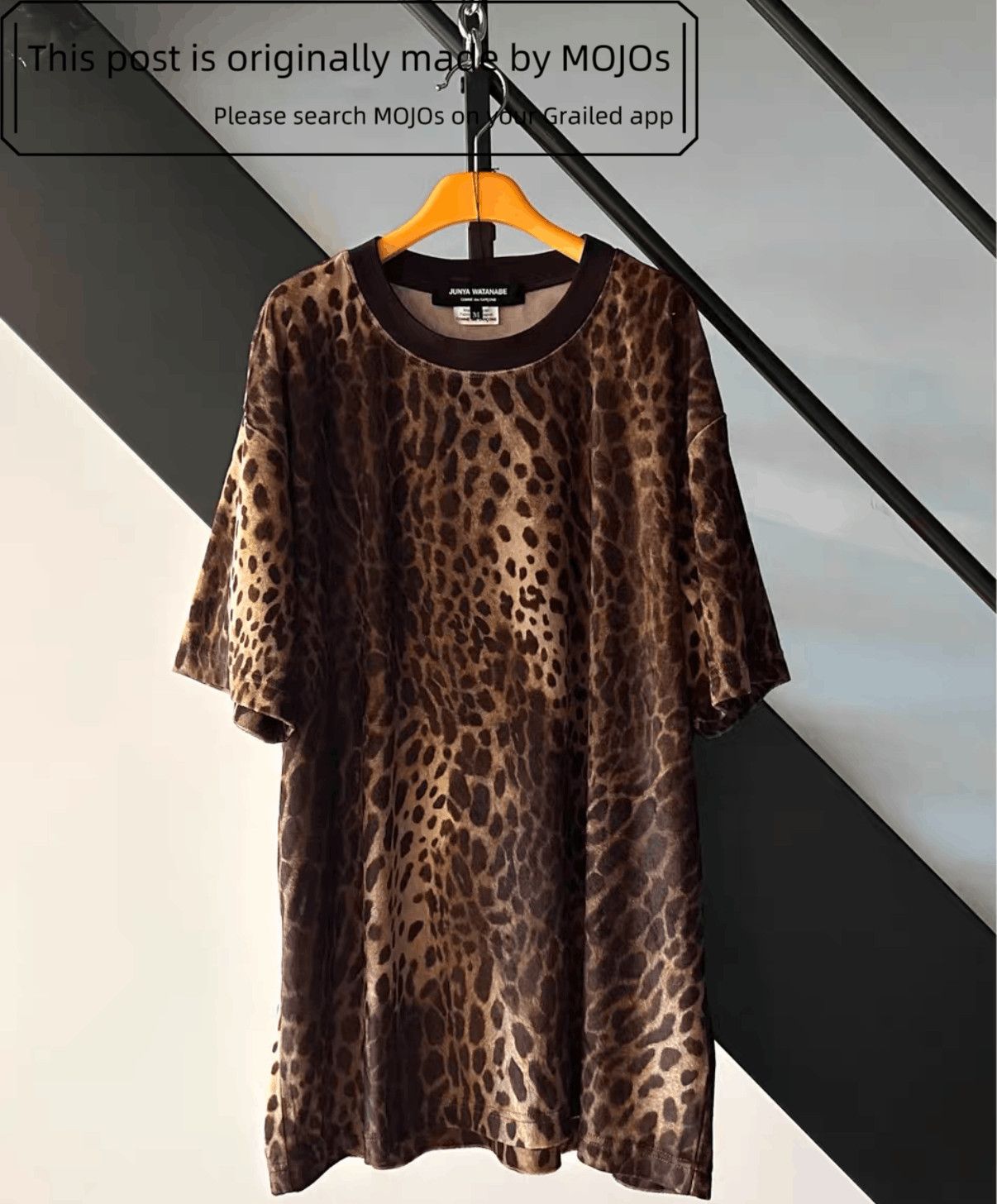 Junya Watanabe Sz M Junya Watanabe Leopard Tee mojos7932 Size US M / EU 48-50 / 2 - 2 Thumbnail