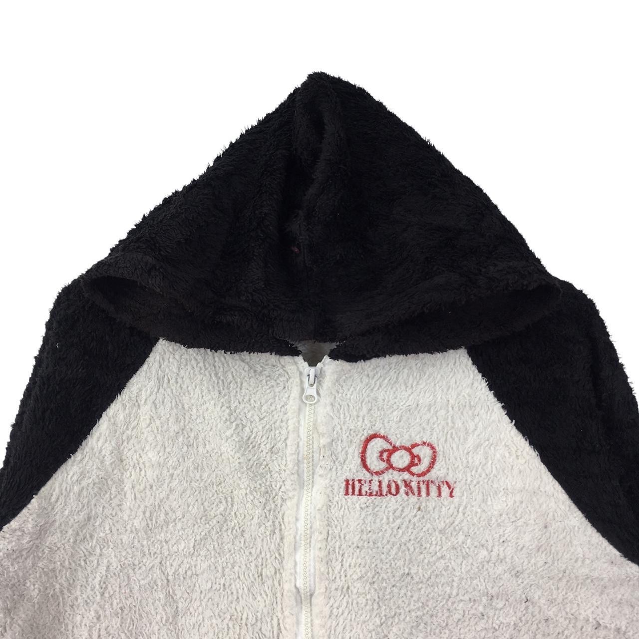 Vintage Vtg HELLO KITTY CARTOON Anime Japan Hoodie Fleece Jacket Size L / US 10 / IT 46 - 2 Thumbnail