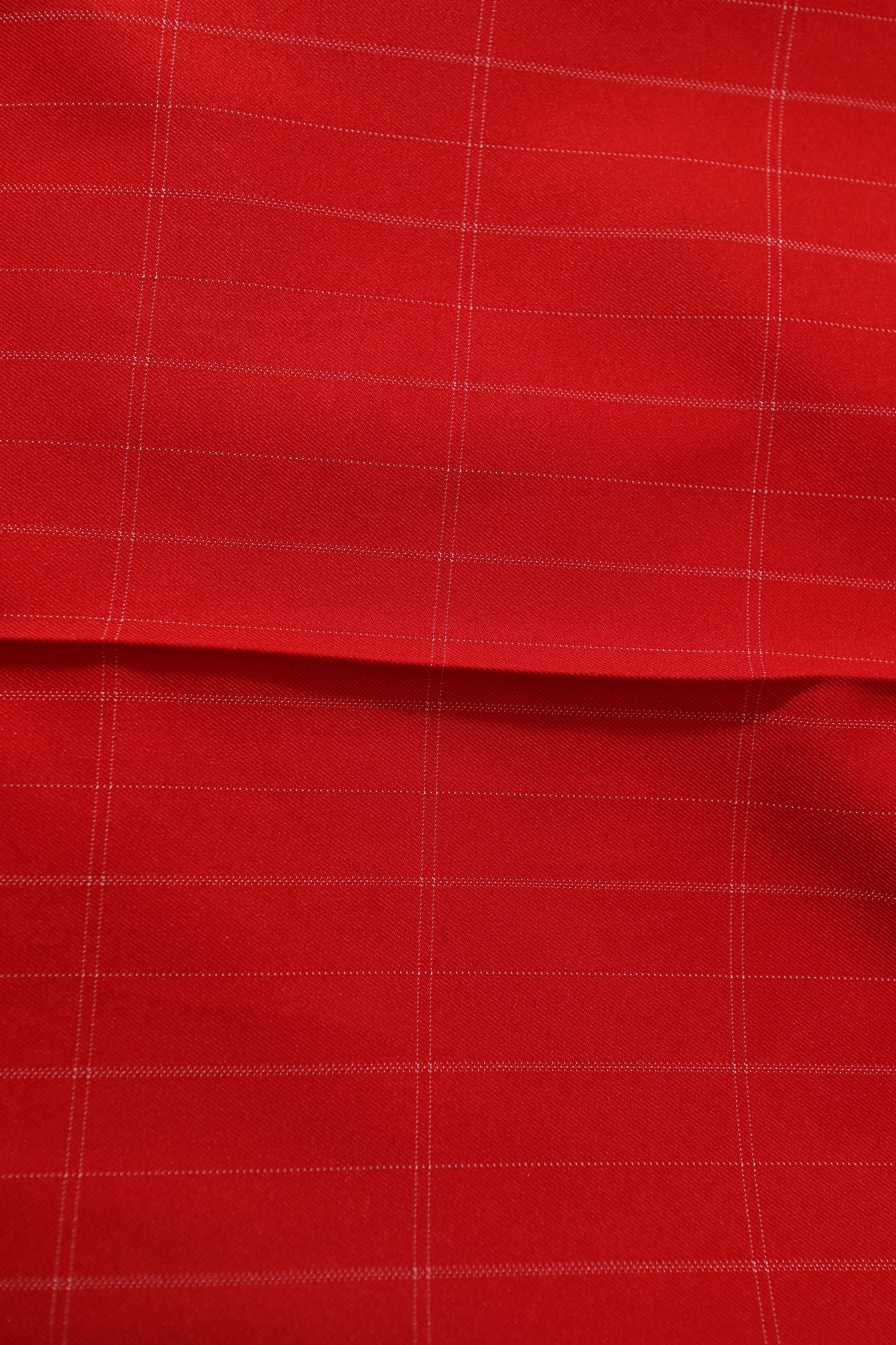Other Il Canto Vintage Italian Red Striped Dress Pants (39) Size US 39 - 10 Thumbnail
