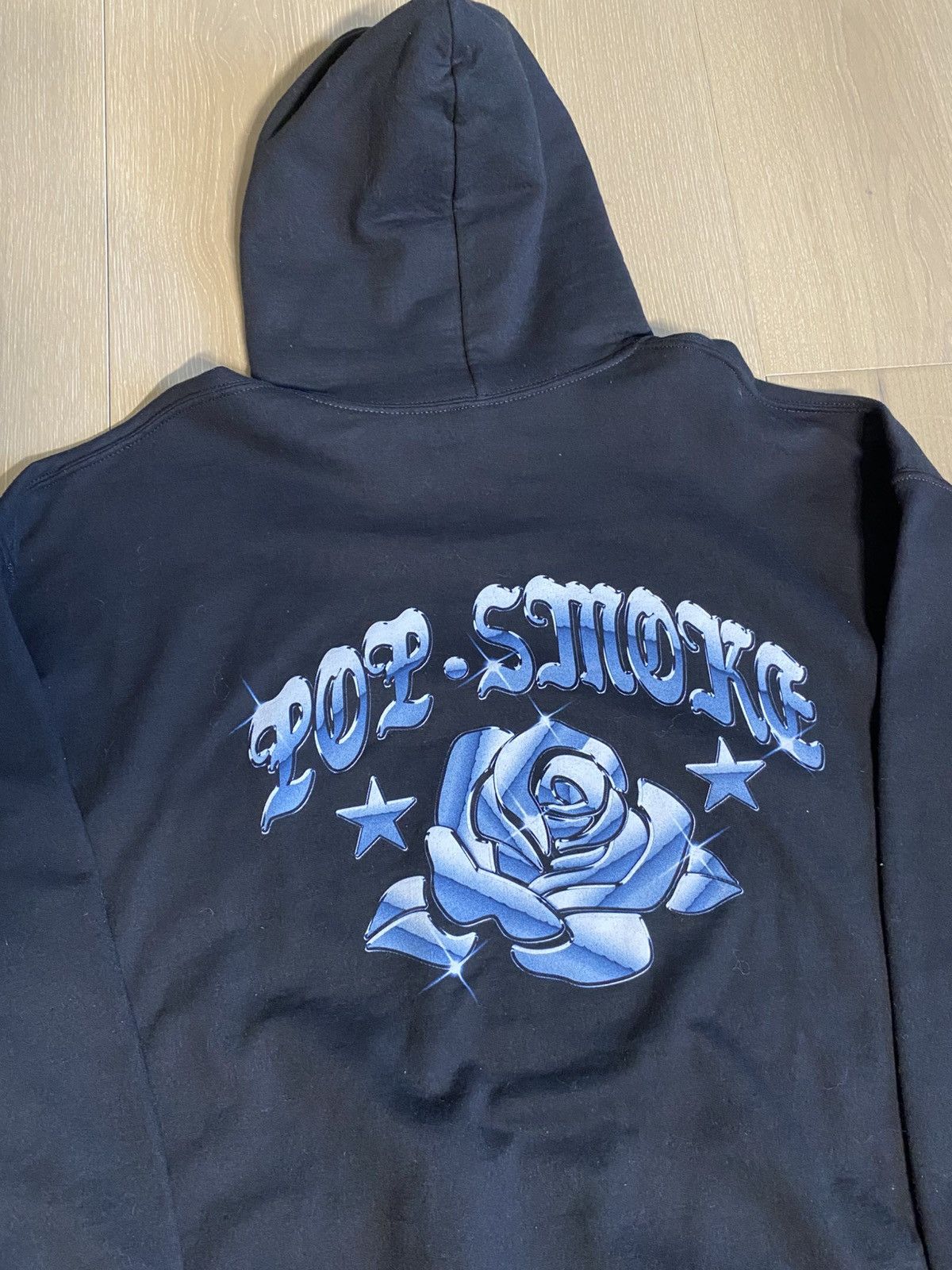 Vintage Pop Smoke Hoodie Size US XXL / EU 58 / 5 - 4 Thumbnail