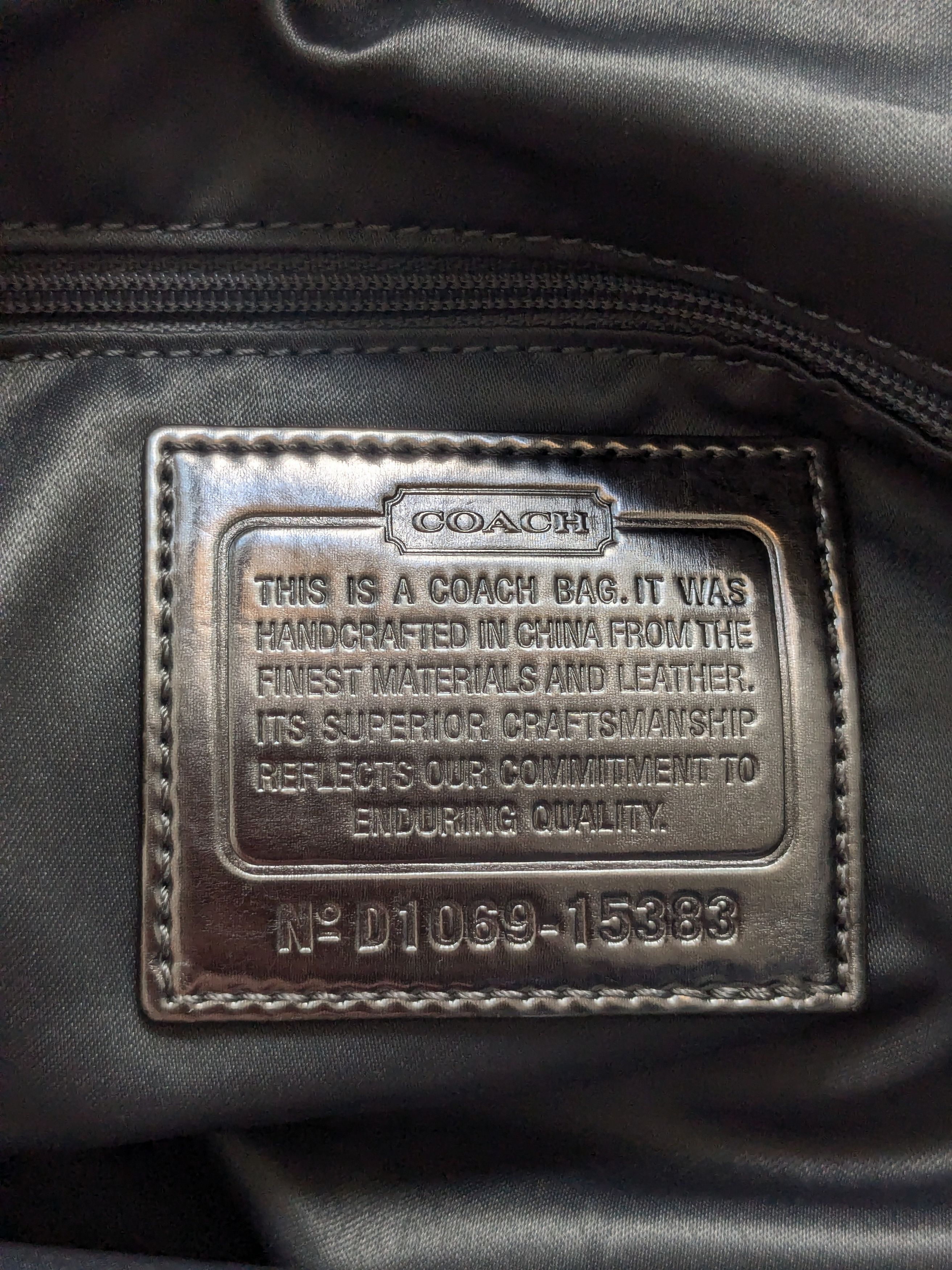 Coach Coach Poppy Spotlight Blue Sequin Shoulder Handbag Tote Size ONE SIZE - 9 Thumbnail