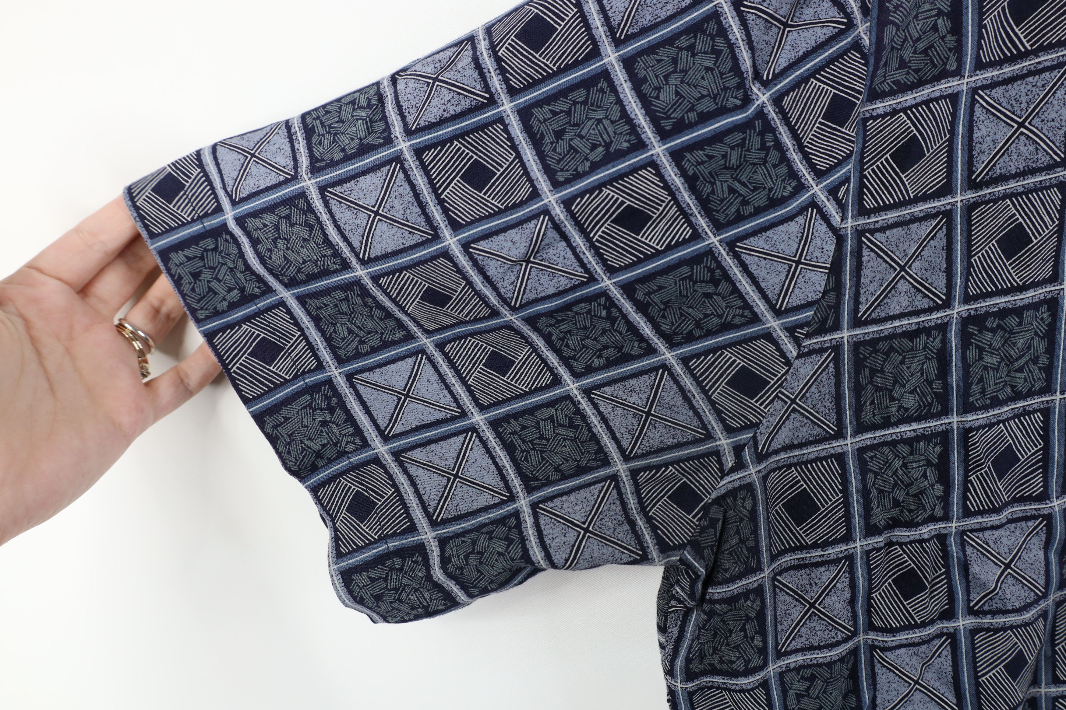 Vintage Vintage 90s Streetwear Checkered Collared Pullover Polo Size US XXL / EU 58 / 5 - 7 Thumbnail