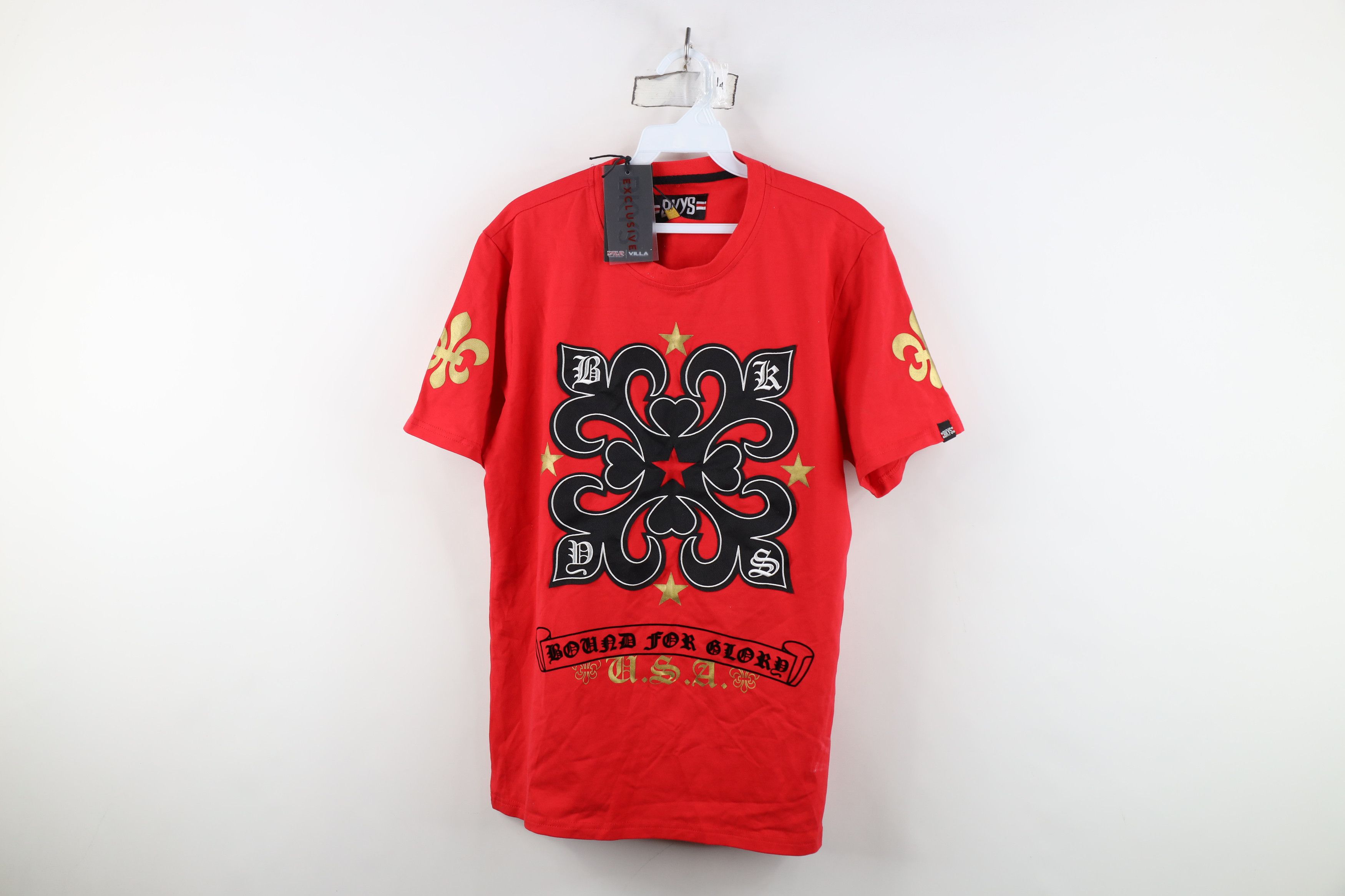 Vintage Deadstock Y2K Streetwear de Lis UFC MMA Fighting T-Shirt Red Size US S / EU 44-46 / 1 - 1 Thumbnail
