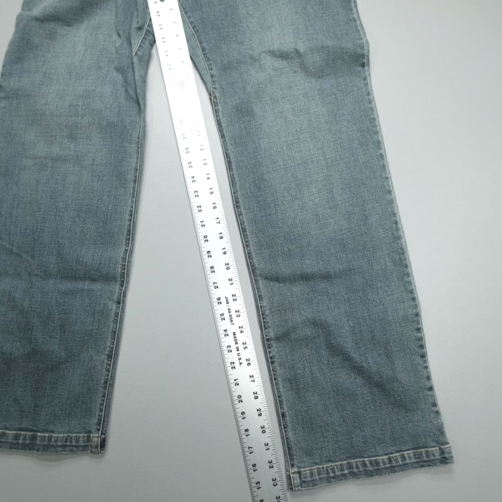 Prana Prana Axiom Jeans Men’s 36x34 Antique Stone Wash Stretch Denim Standard Fit Shirt? Size US 36 / EU 52 - 7 Thumbnail