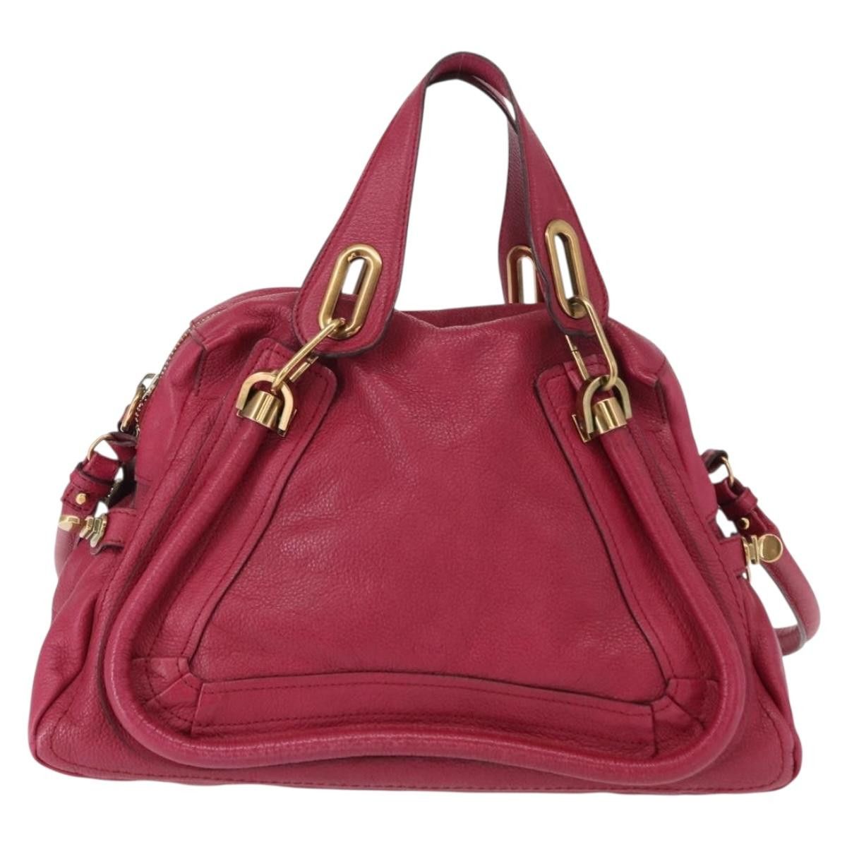 Chloe Chloe Paraty Handbag Quilted Leather Size ONE SIZE - 1 Thumbnail