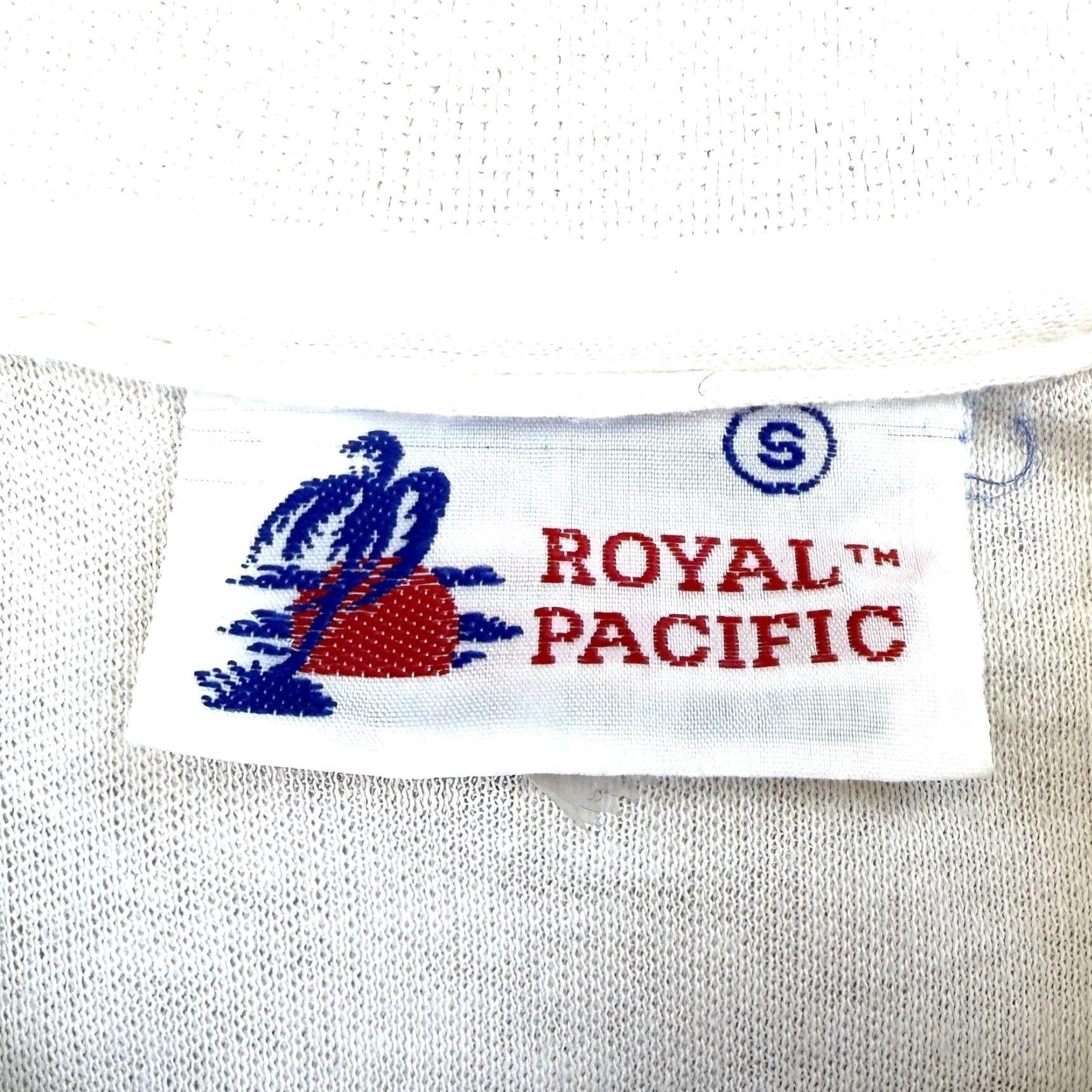 Vintage VINTAGE Royal Pacific Polo Shirt Mens Small White 80s Kona Hawaii Gold Coast Divers Shirt Polo Mens Small White 80s Size US S / EU 44-46 / 1 - 4 Thumbnail