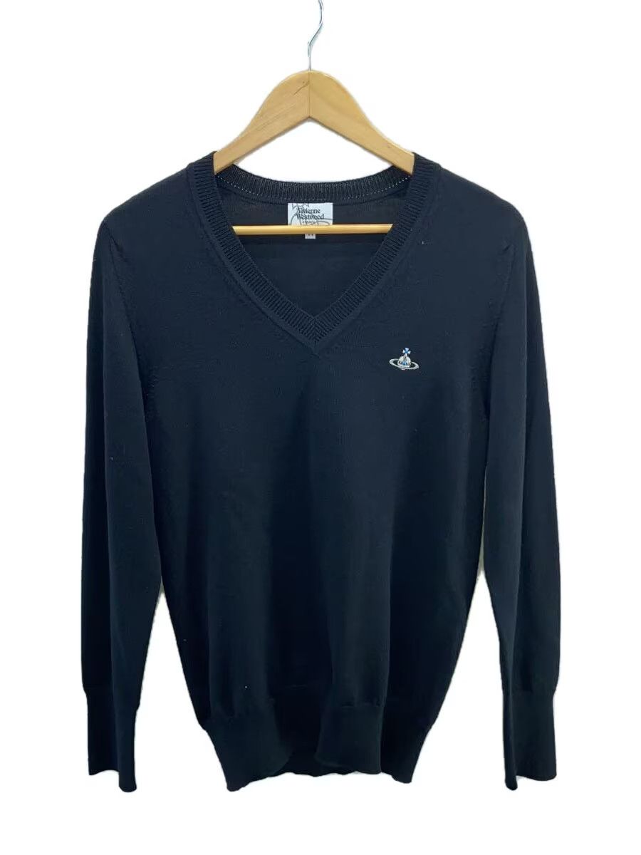 Vivienne Westwood Orb V Neck Wool Knit Sweater Size US S / EU 44-46 / 1 - 1 Thumbnail