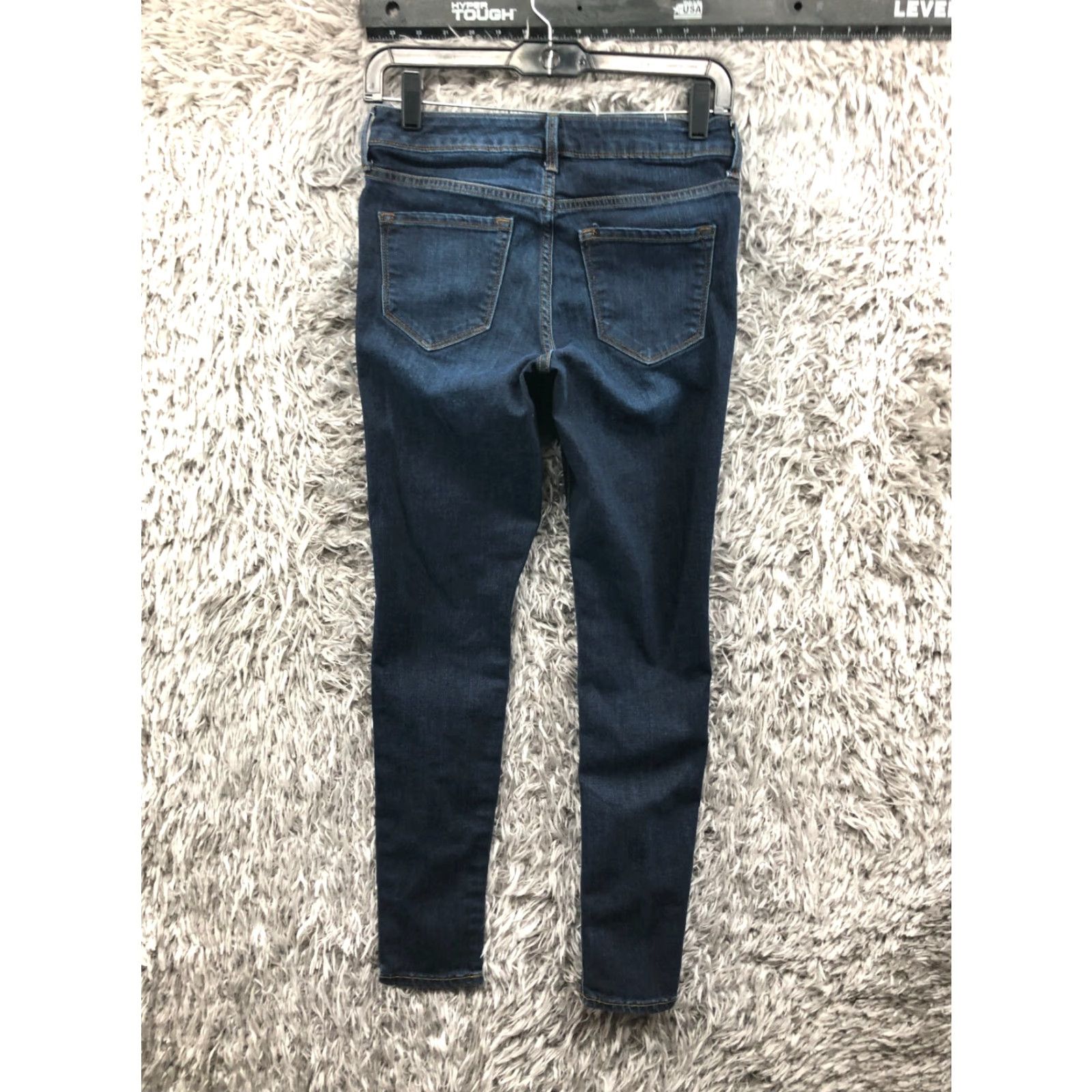 Old Navy Old Navy Rockstar Skinny Jeans Womens Size 2 Medium Wash Blue Denim 5-Pocket Regular Rise Slim Jeans Mens Womens Boys Girls Size 26" / US 2 / IT 38 - 5 Thumbnail