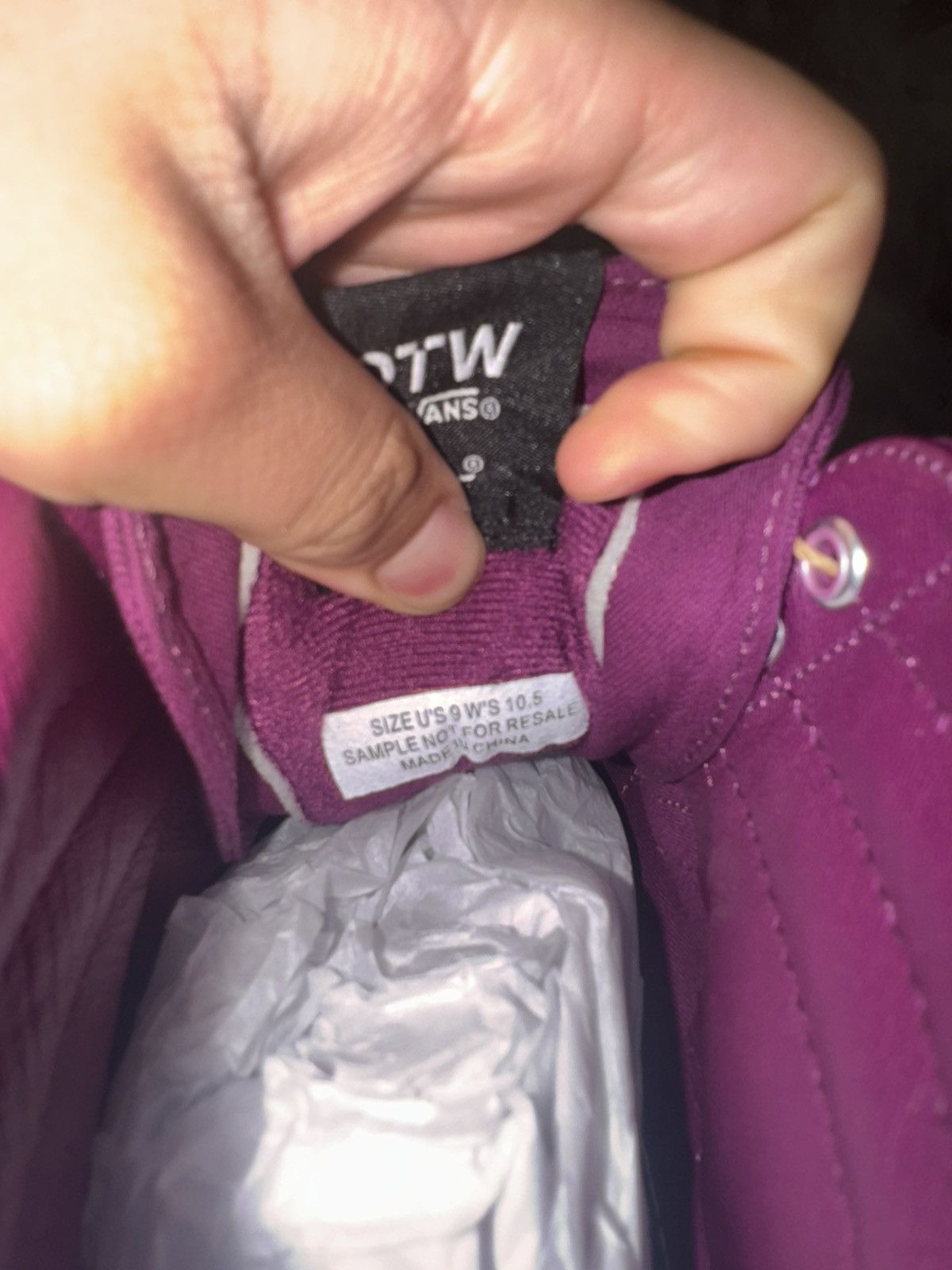 Sterling Ruby × Vans S.R.STUDIO Purple Sample Vans Size US 9 / EU 42 - 5 Thumbnail