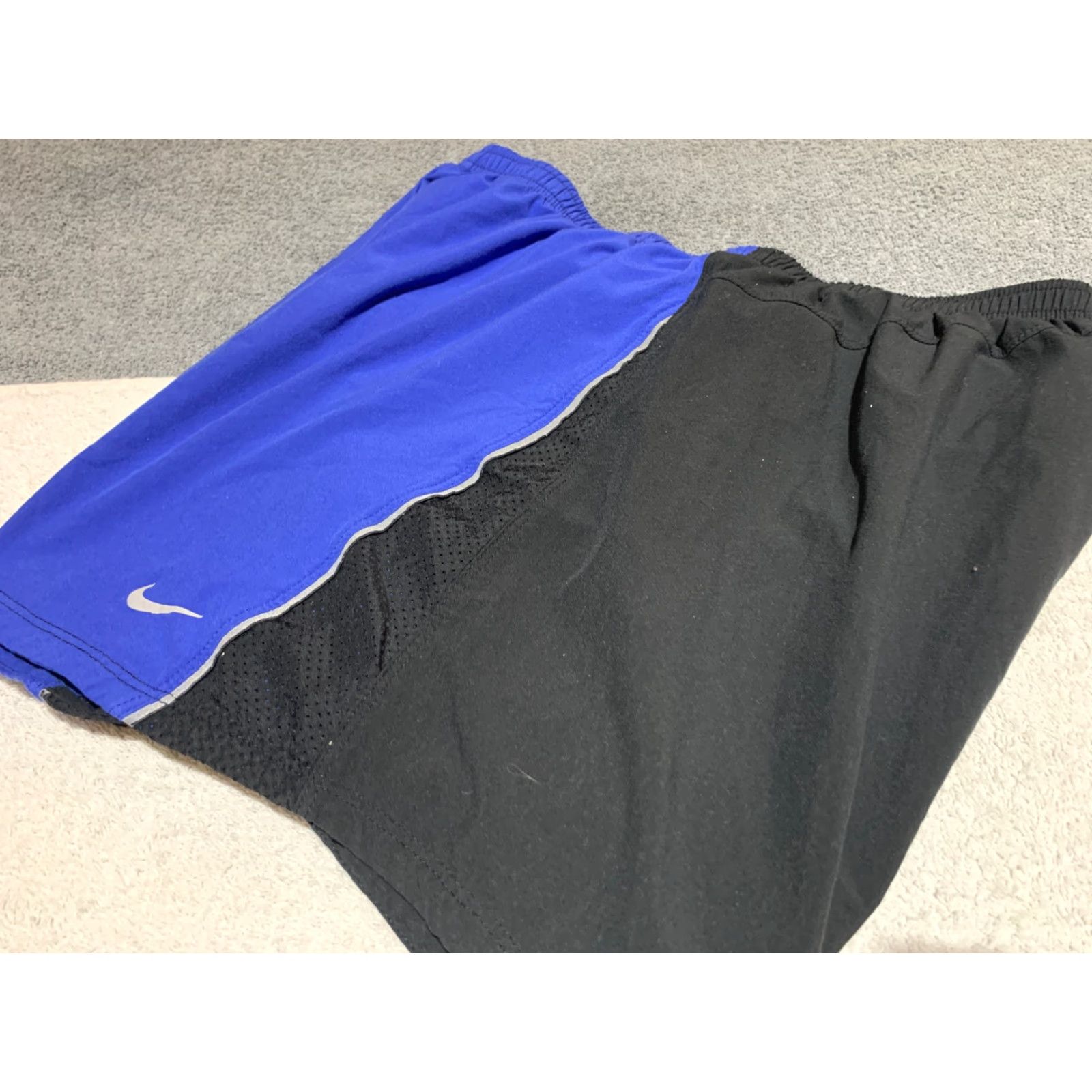 Nike Nike Women's Heatgear Running Shorts Athletic Multicolor Regular Medium Loose Fit Cross Training Size 32" / US 10 / IT 46 - 7 Thumbnail