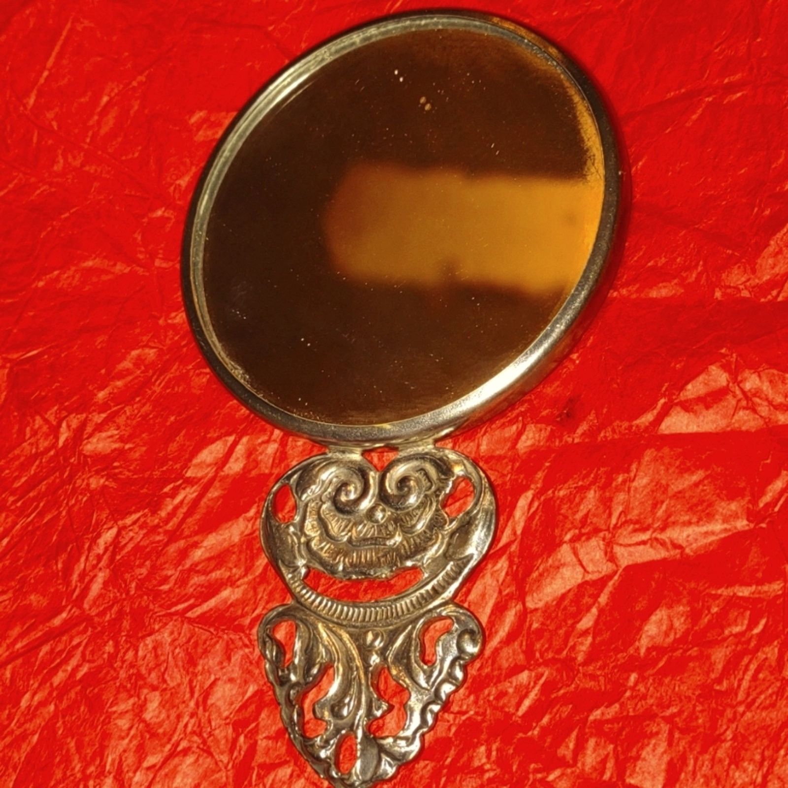 Other 1920s beautiful silver antique mirror detail on the handle Size ONE SIZE - 4 Thumbnail