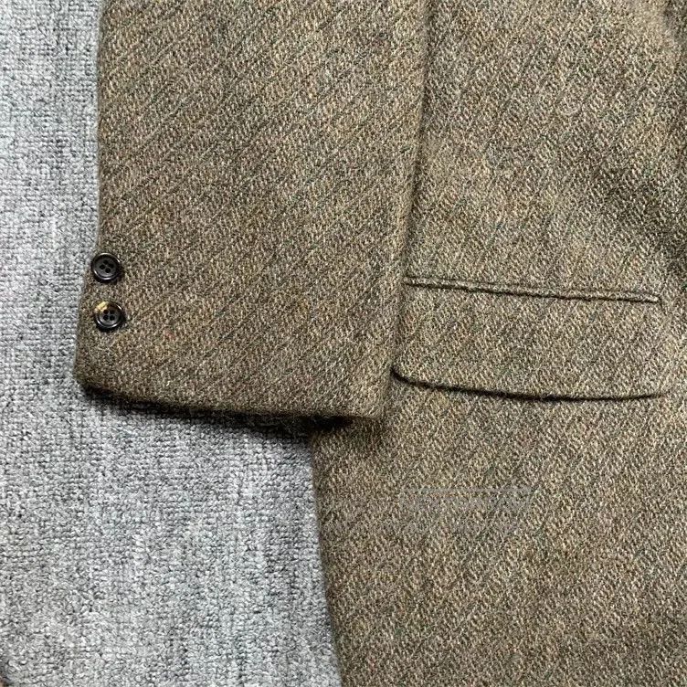 Vintage Brown Tweed Two. Size US XXL / EU 58 / 5 - 3 Thumbnail