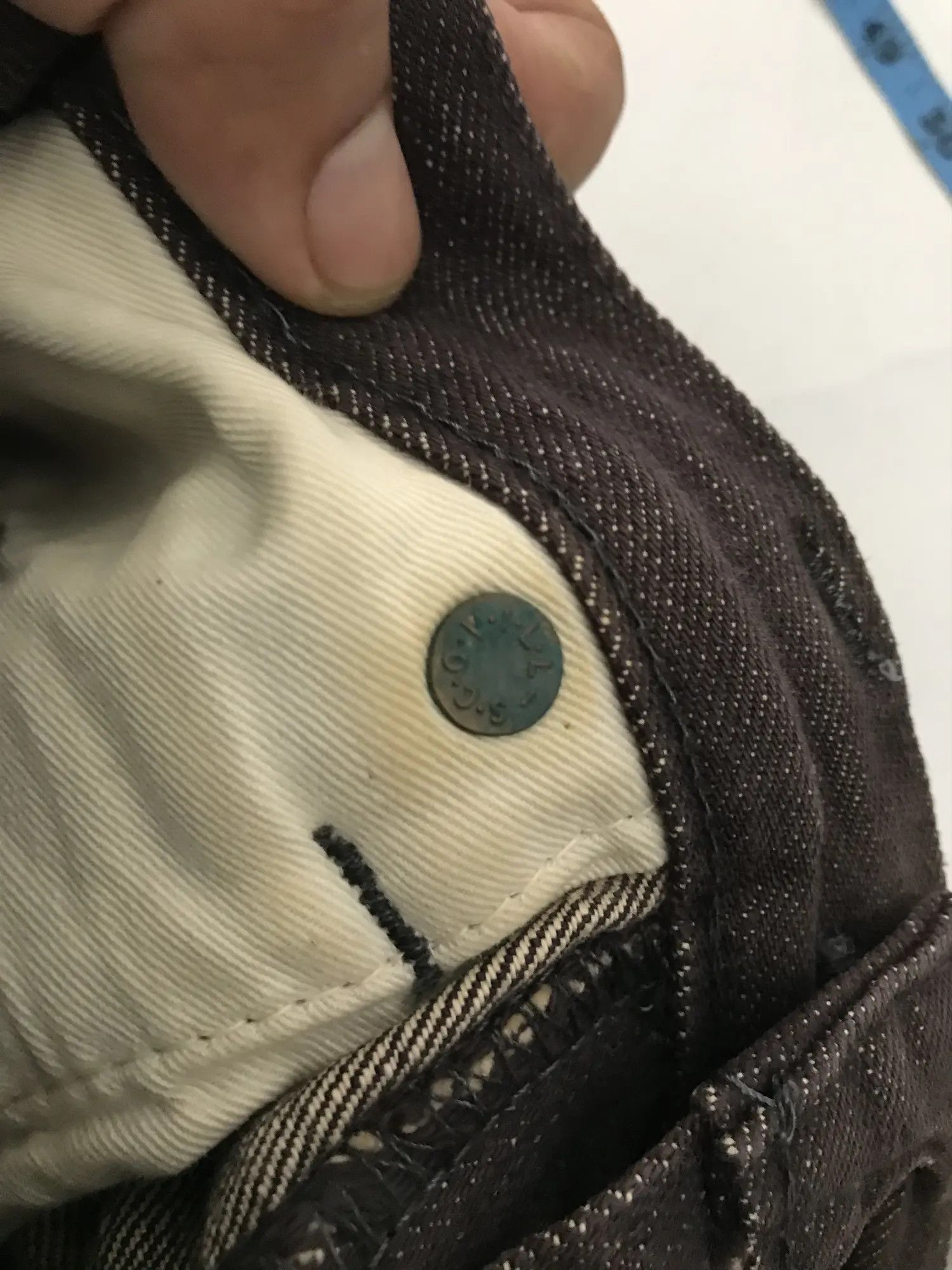 Full Count & Co. Full Count Selvedge Distressed Y2k Denim Size US 30 / EU 46 - 15 Thumbnail