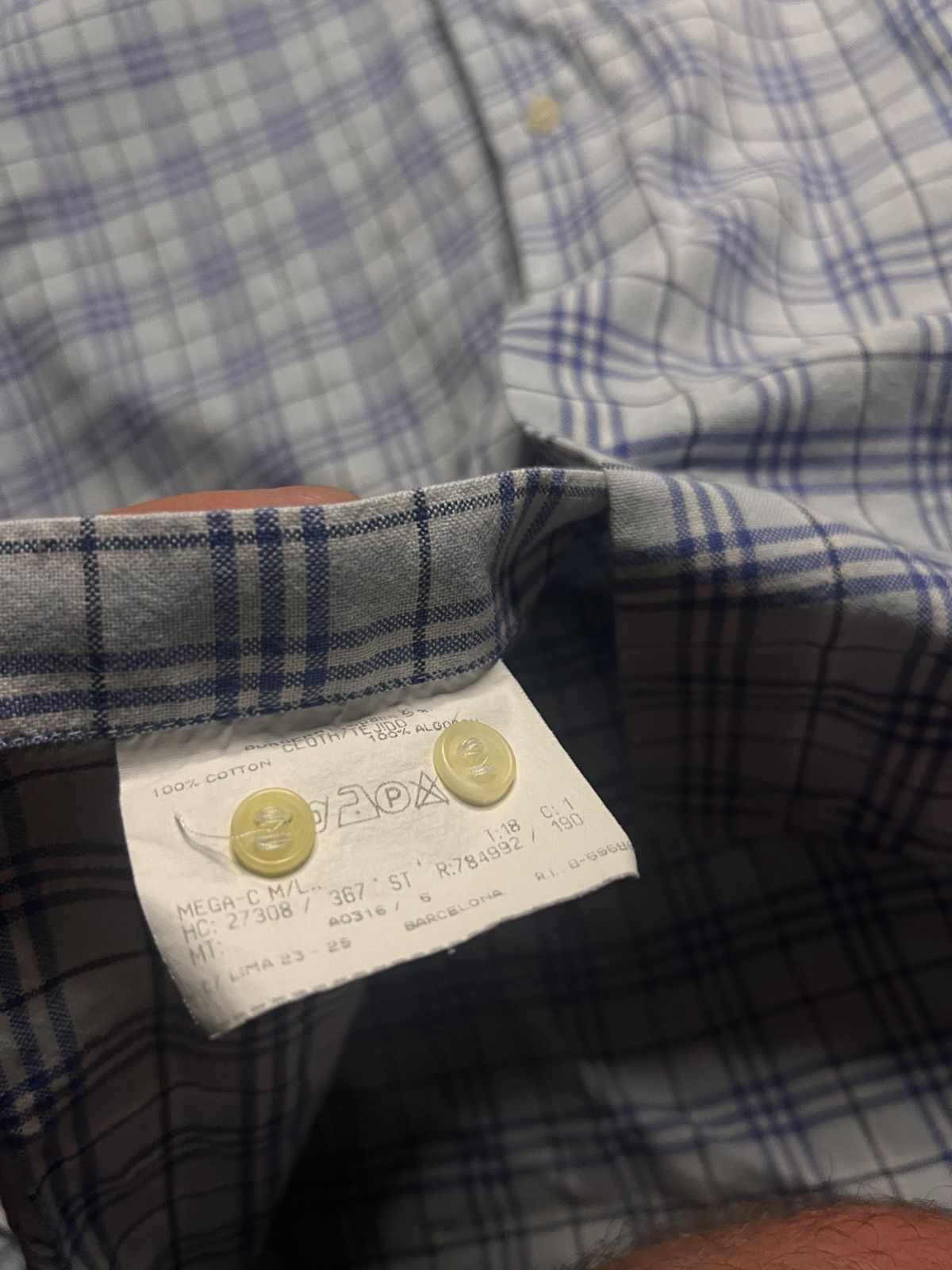 Burberry Vintage shirt Burberry Size US M / EU 48-50 / 2 - 4 Thumbnail