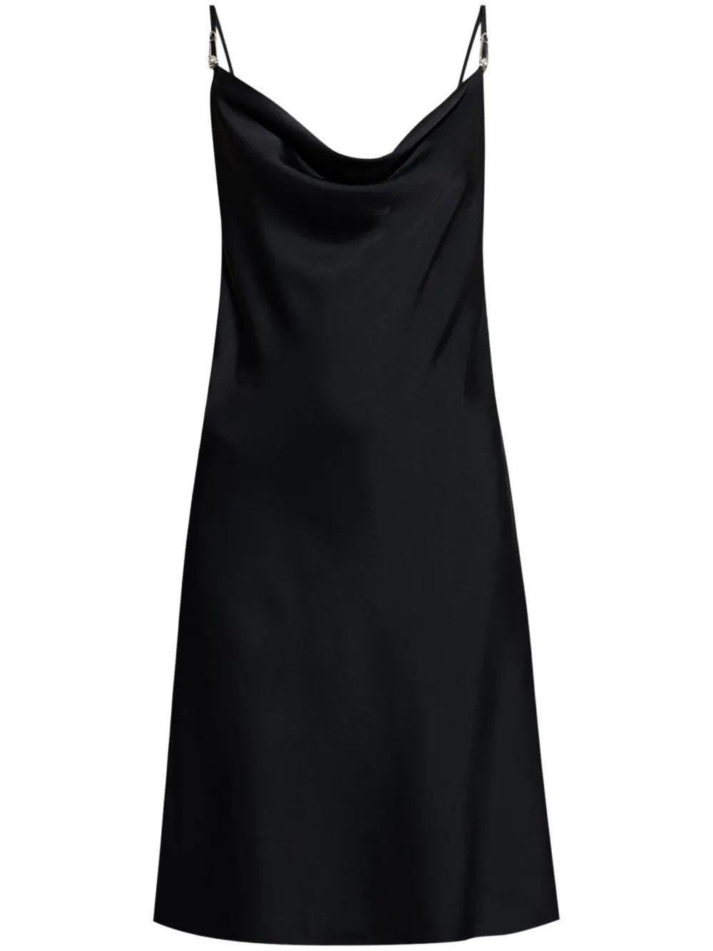 Versace o1y0226 Midi Dress in Black Size M / US 6-8 / IT 42-44 - 1 Thumbnail