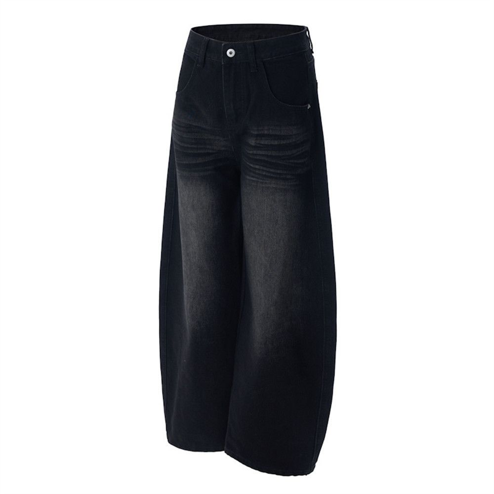 Japanese Brand American high street hip-hop trend washed scimitar jeans Size US 32 / EU 48 - 5 Thumbnail