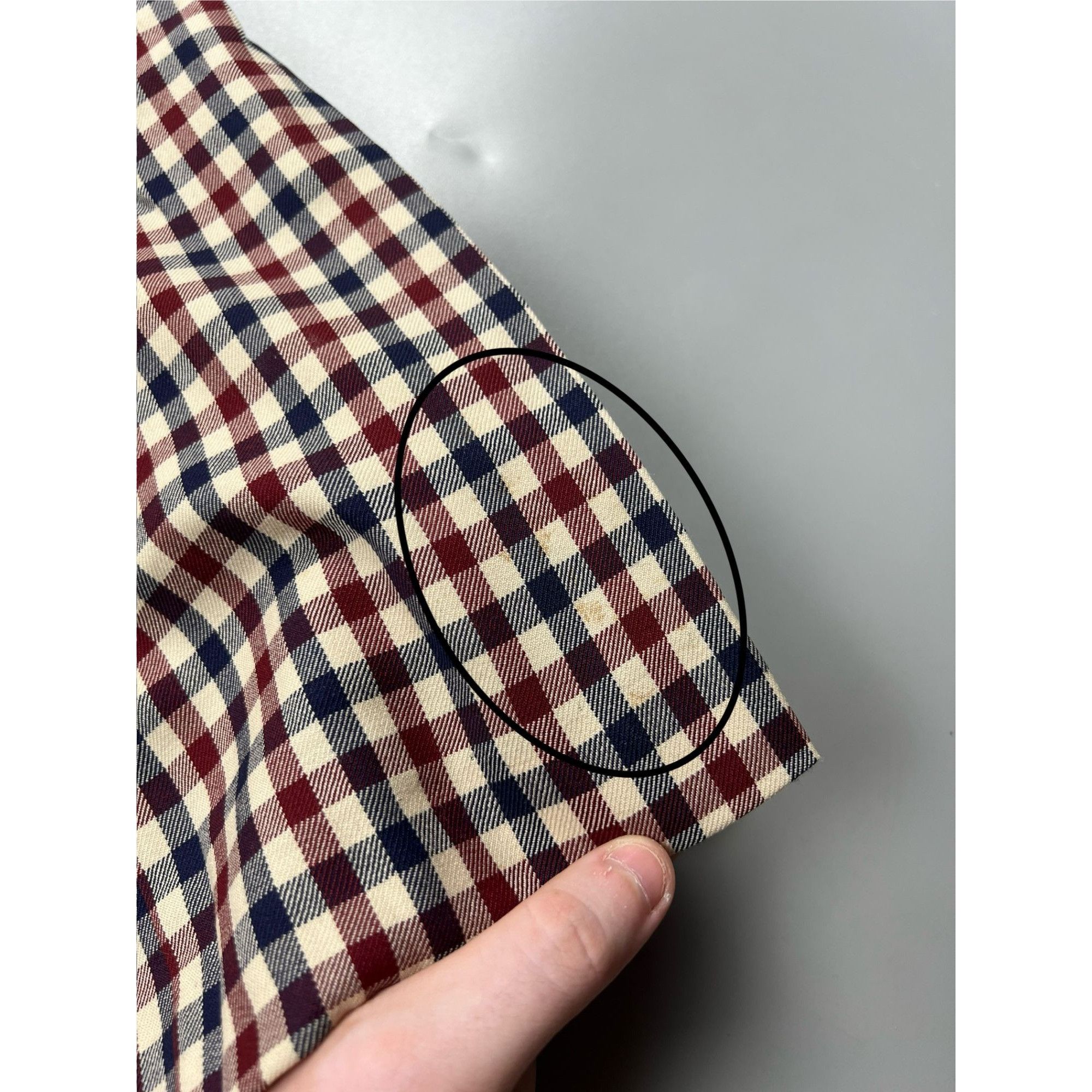 Aquascutum Aquascutum Mid Length Tartan Skirt (Y0821) Size 30" / US 8 / IT 44 - 12 Thumbnail
