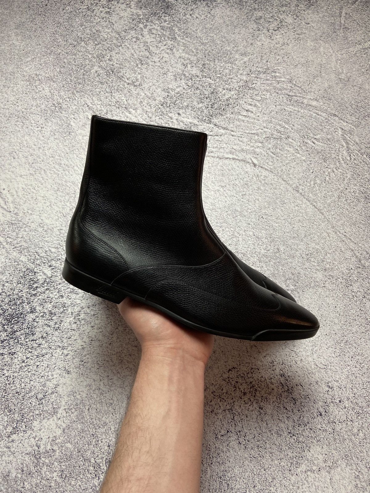 Gucci Gucci Leather Shoes Chelsea Boots Italian Designer Sneakers Size US 7 / EU 40 - 5 Thumbnail