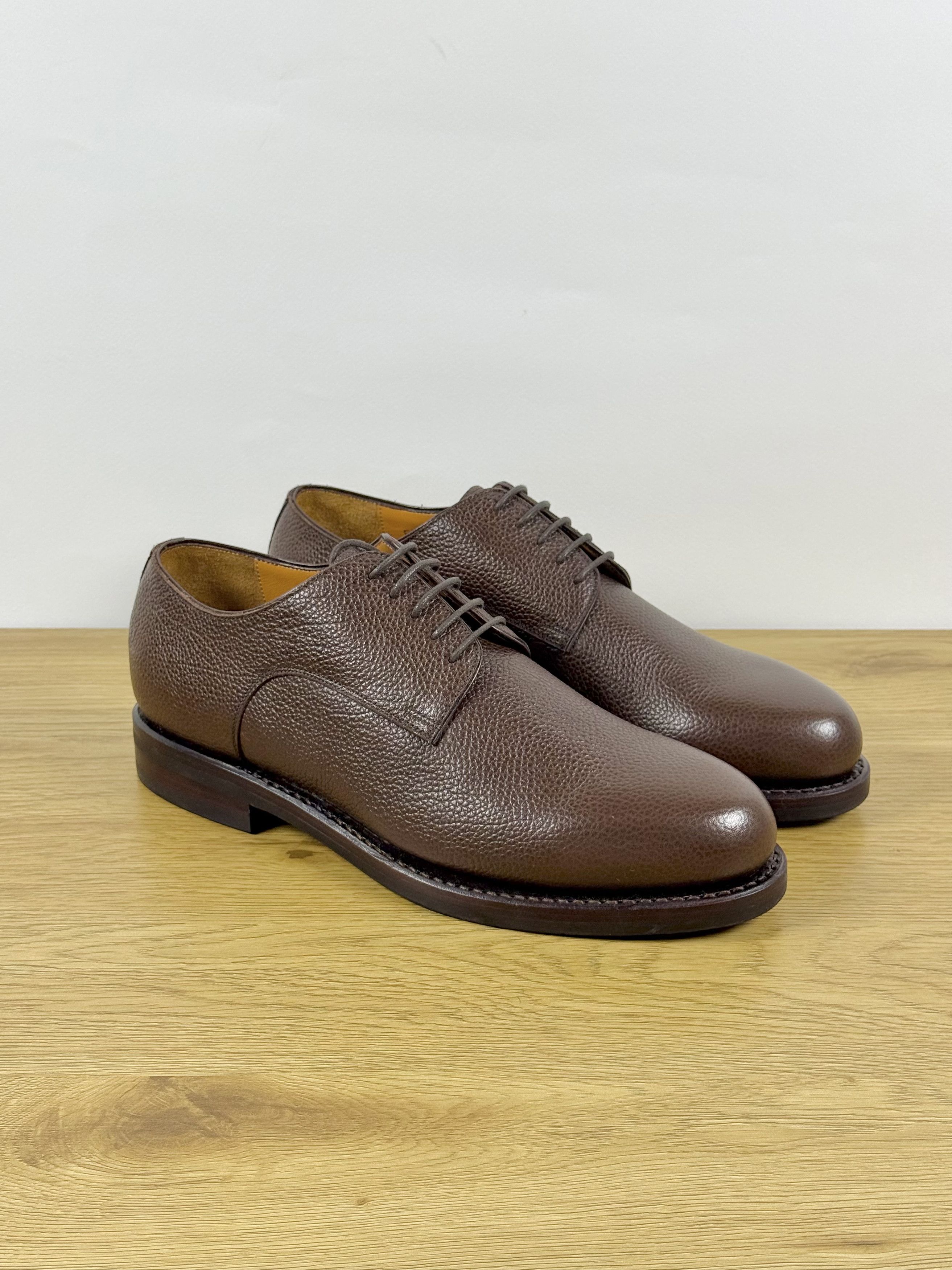 Other PRIME SHOES Goodyear welted brown Grain Leather Derbies Size US 9 / EU 42 - 6 Thumbnail