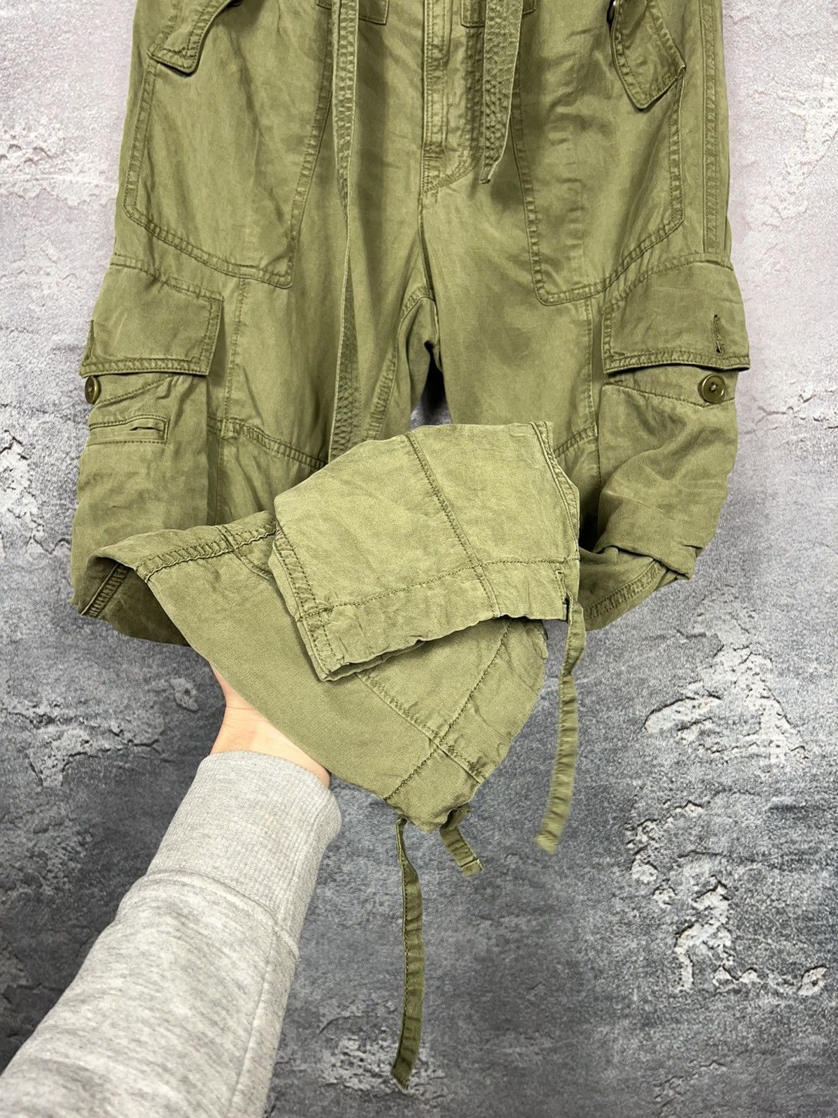Ralph Lauren Ralph Lauren Cargo Cotton Army Style Khaki Pants Size 27" / US 4 / IT 40 - 8 Thumbnail