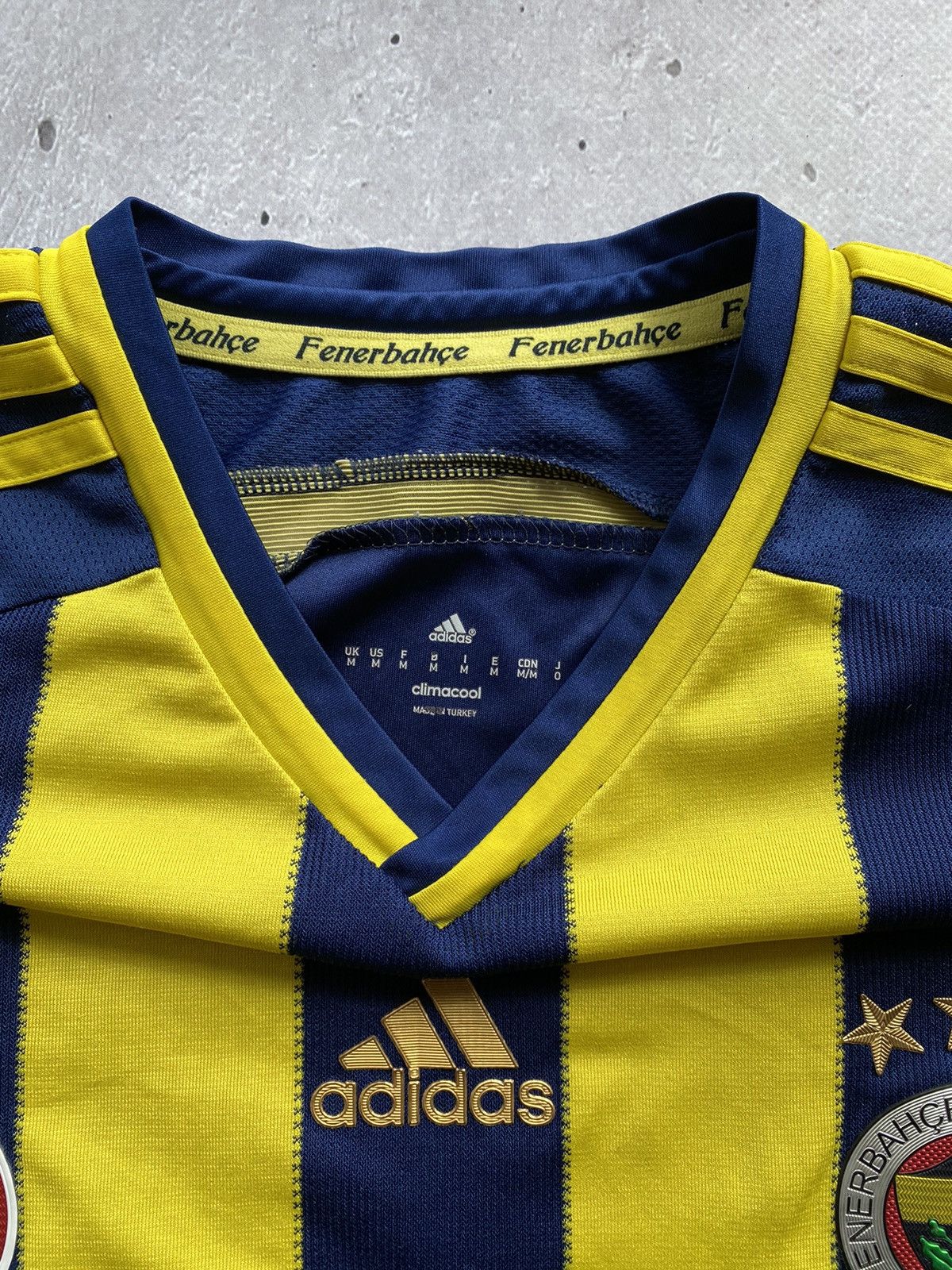 Adidas × Vintage Vintage Adidas Fenerbahce Yakup Yesilyurt 2014 Soccer Jersey Size US M / EU 48-50 / 2 - 5 Thumbnail