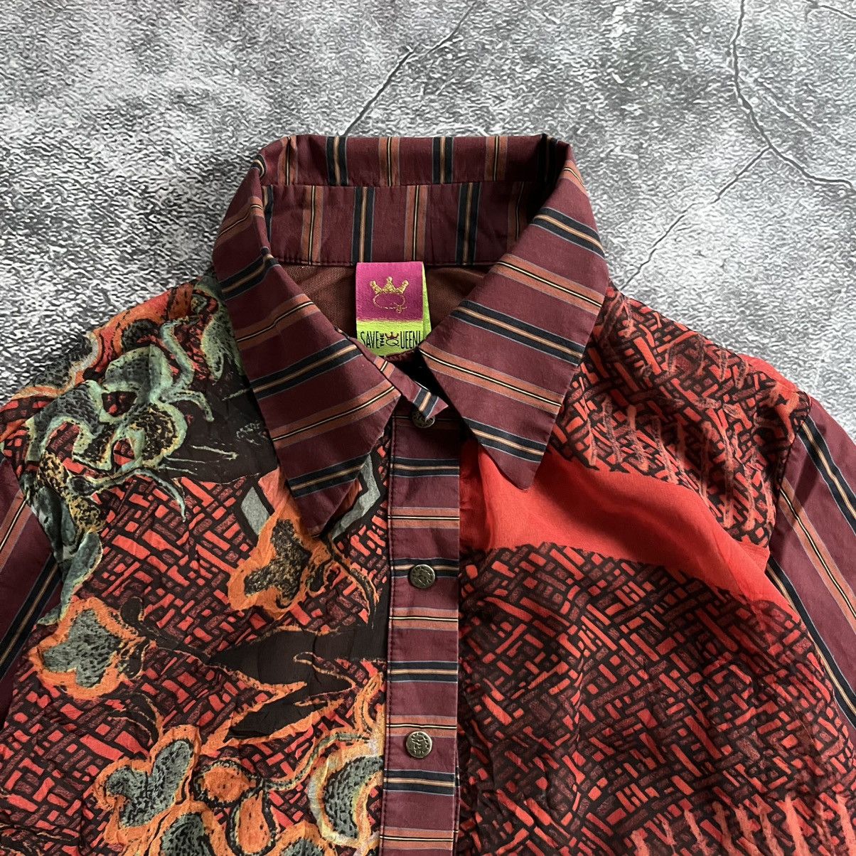 Other Rare Save the Queen Women’s Shirt Made in Italy Vintage Size M / US 6-8 / IT 42-44 - 3 Thumbnail