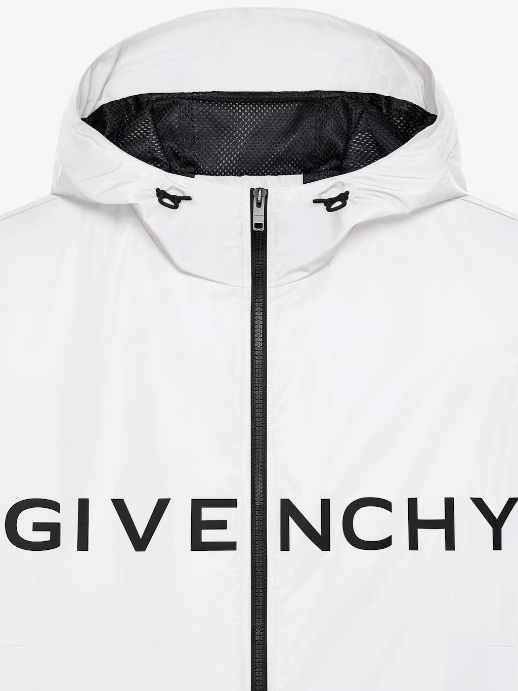 Givenchy oc11z0725 Windbreaker Jacket in White Size US M / EU 48-50 / 2 - 6 Thumbnail