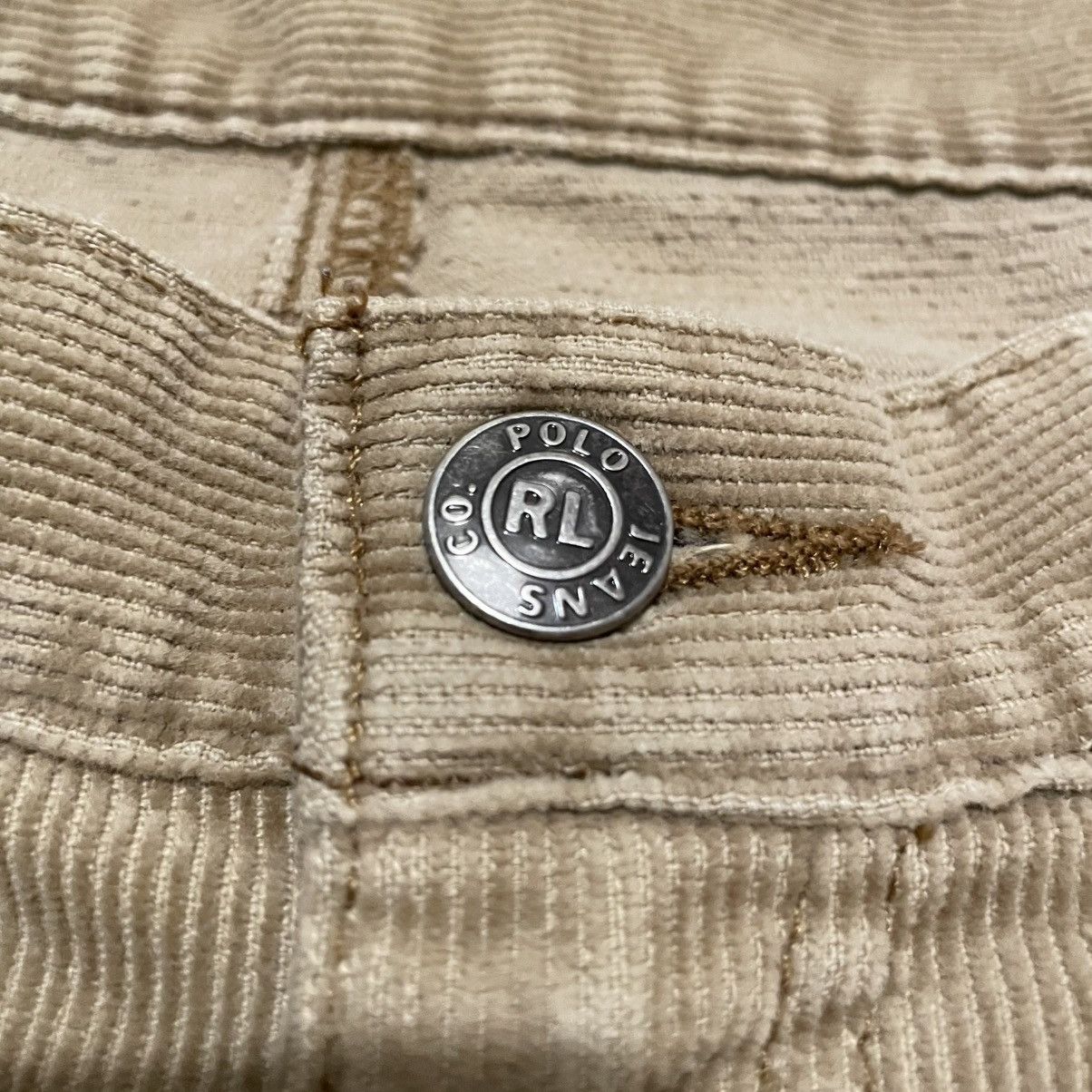 Polo Ralph Lauren Polo Jeans Co Ralph Lauren Woodrow Corduroy Pants Size US 33 - 5 Thumbnail